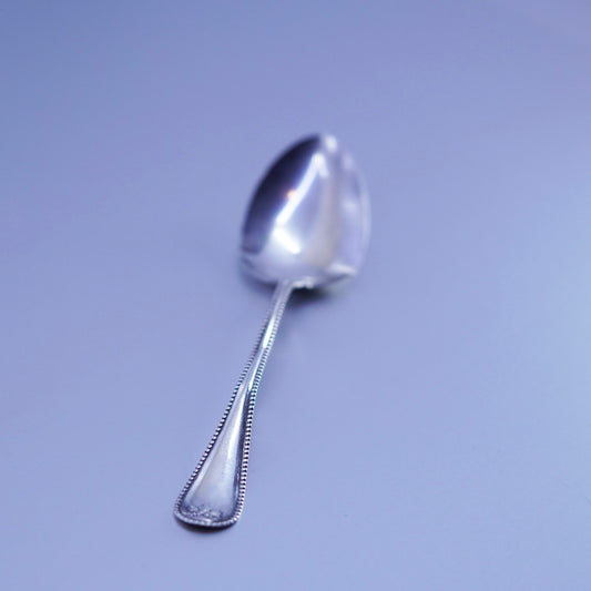 Vintage Sterling 925 silver handmade spoon, stamped Sterling
