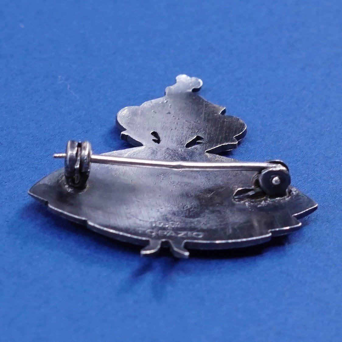 sterling silver Topazio 950 brooch, Portuguese Woman w/ Filigree Dress Peasant