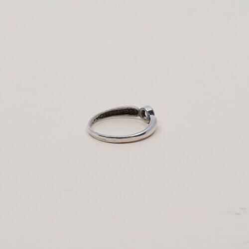 Sz 6, Sterling Silver handmade Ring, 925 Ring W/ amethyst, stamped 925 SU