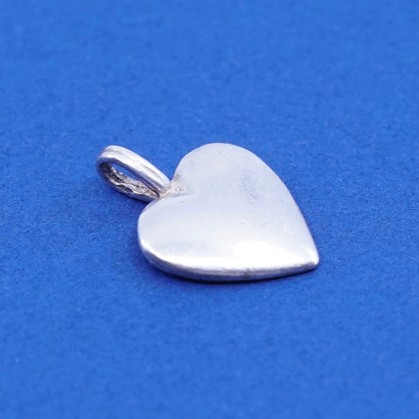 Vintage Sterling silver handmade pendant, IFB 925 heart