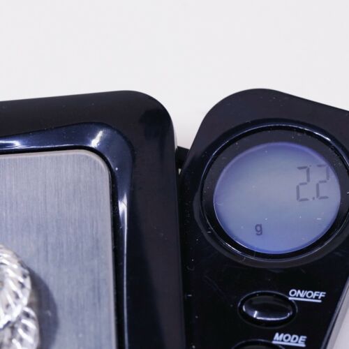 0.75”, Vintage Silver Silver .925 Modern Handmade Ribbed Huggie studs Earrings