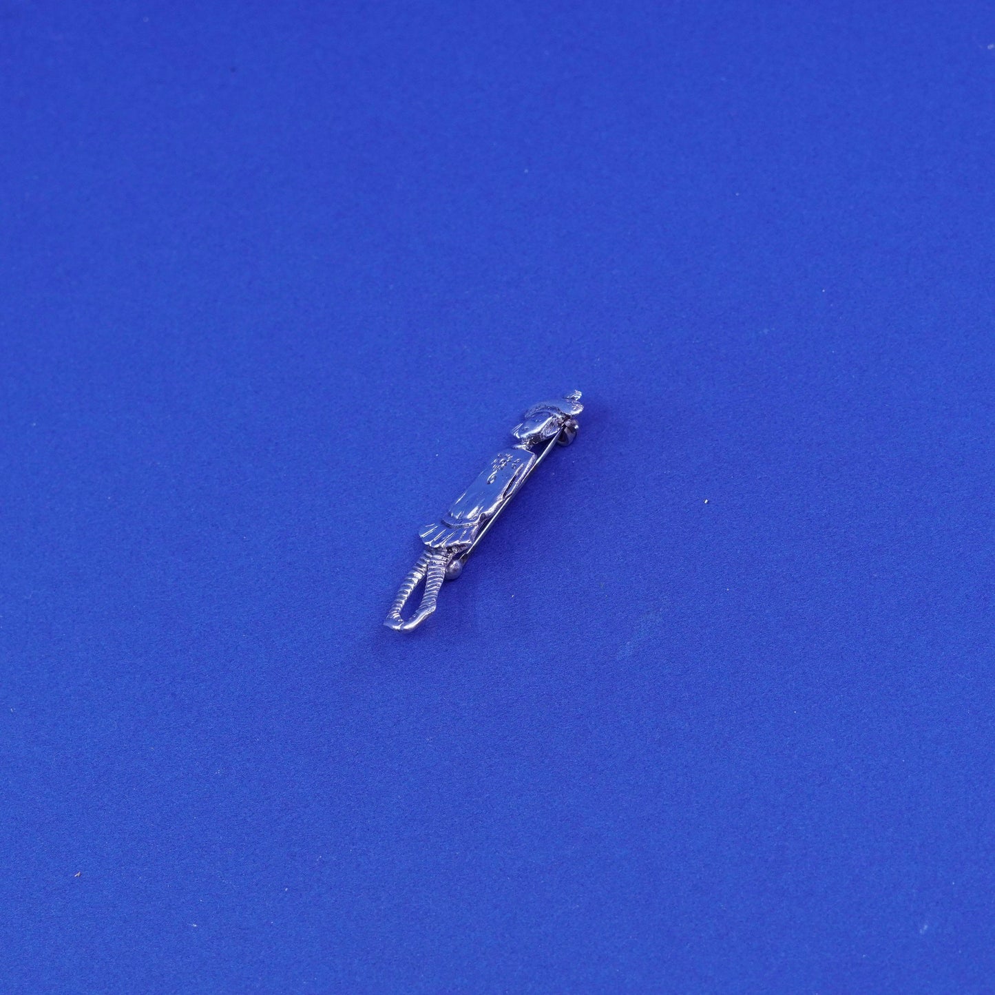 vintage Mary Engelbreit Me Ink Little Girl Sterling 925 Silver Brooch