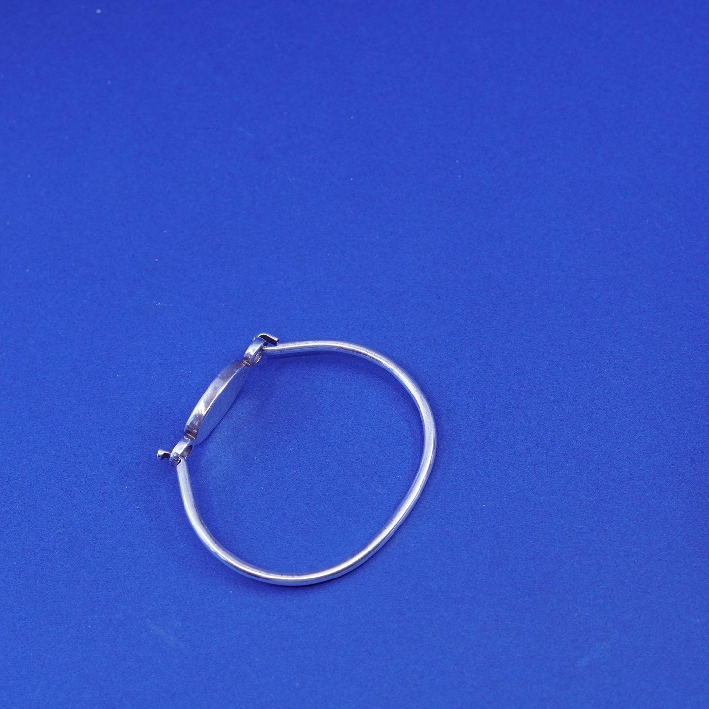 6”, Judith Jack Sterling silver bracelet, monogram 925 bangle with “Katerina”