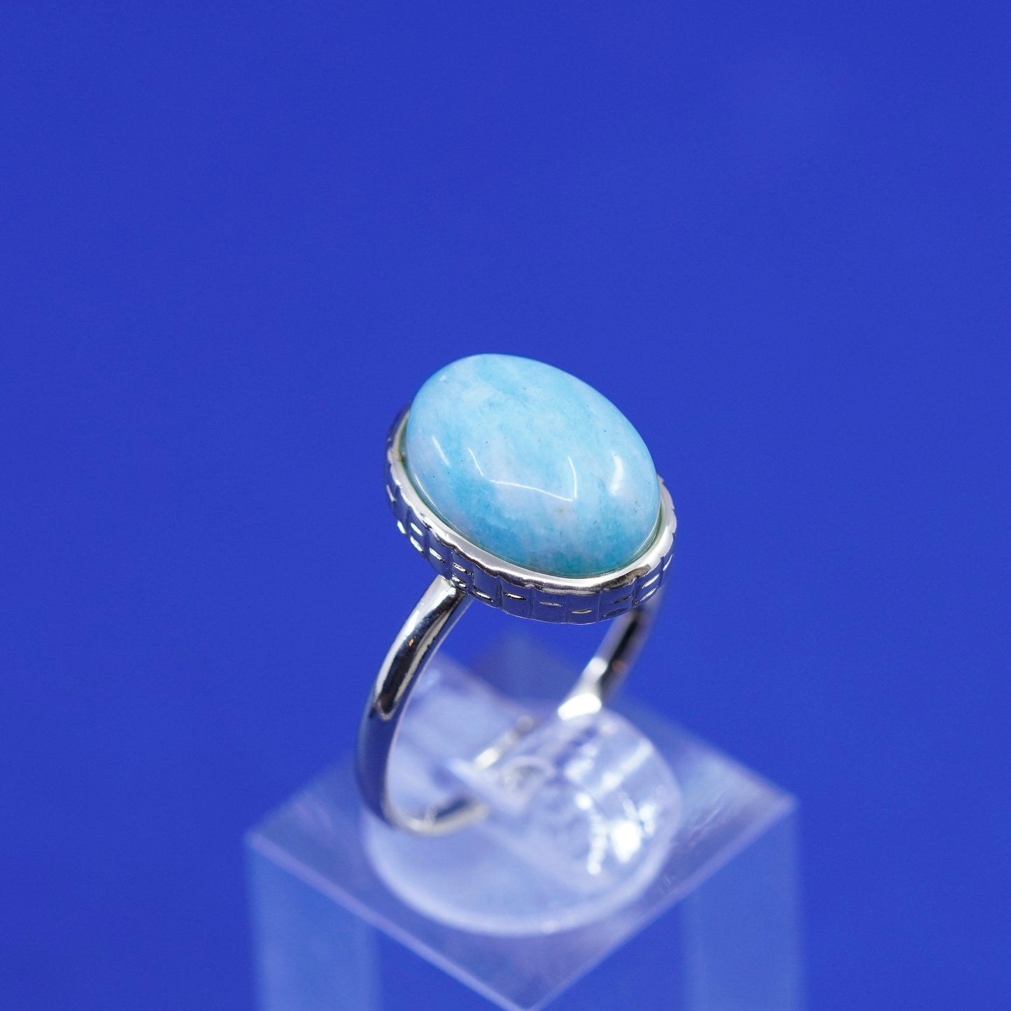 Size 9.5, vintage vermeil gold Sterling 925 silver handmade ring with laminar