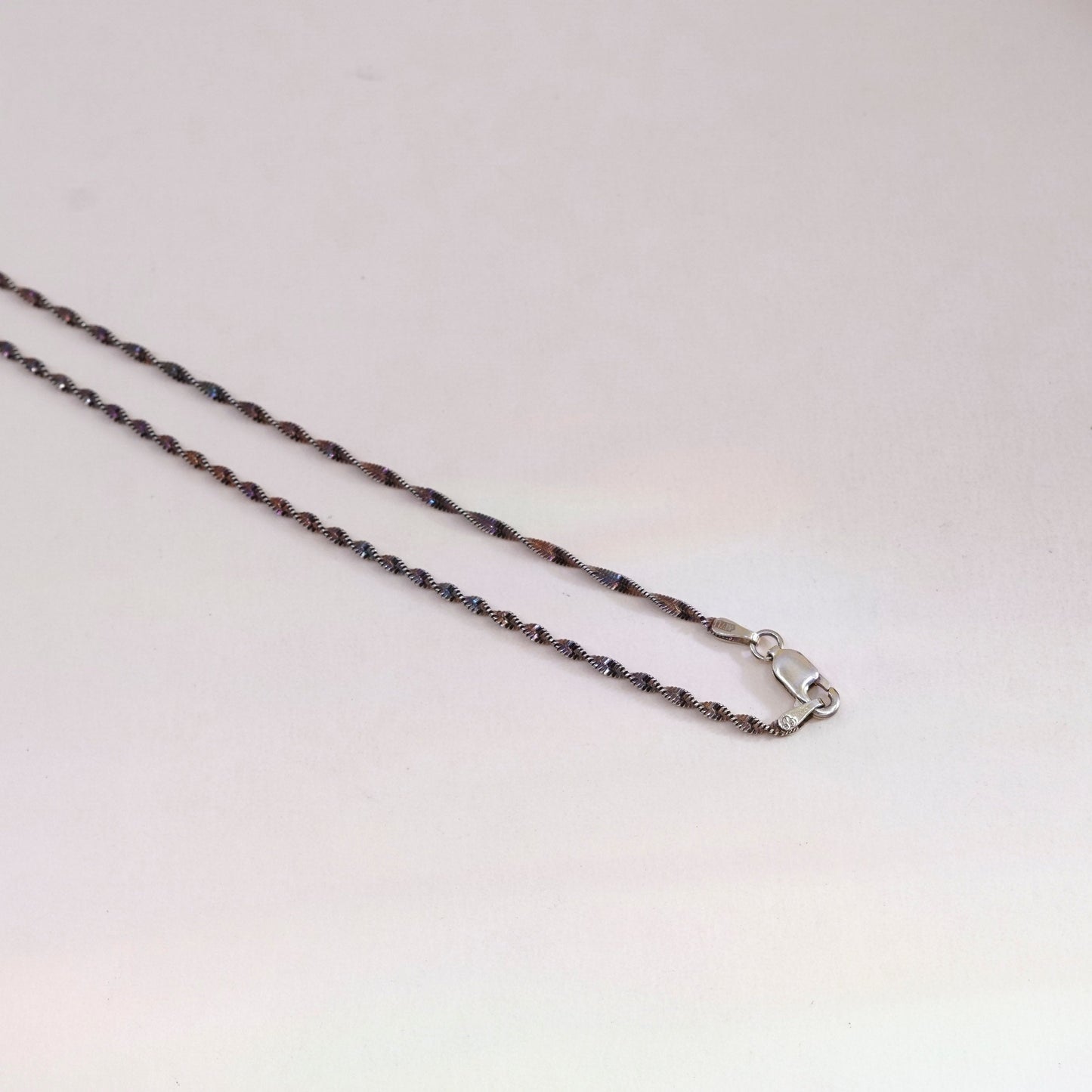 10”, vermeil gold over sterling silver abort bracelet, 925 twisted bar anklet