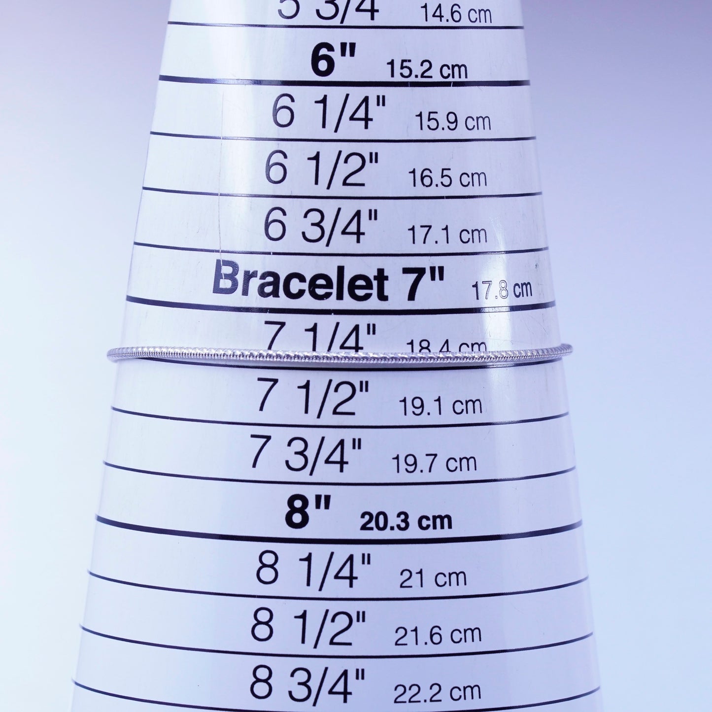 7.25”, 1mm, Sterling 925 silver handmade bracelet, textured snake link chain