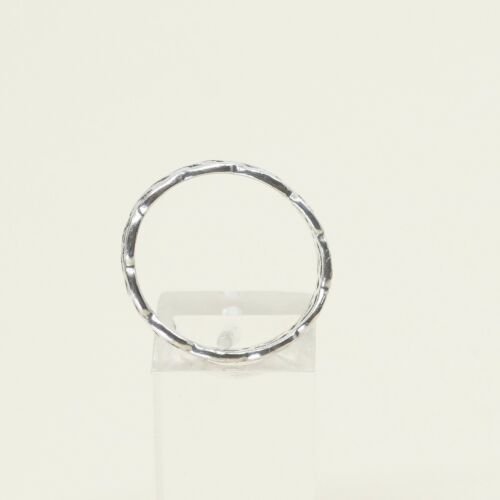 Size 9.75, Vtg Sterling Silver Handmade Ring, 925 Band W/ Filigree Woven Braid