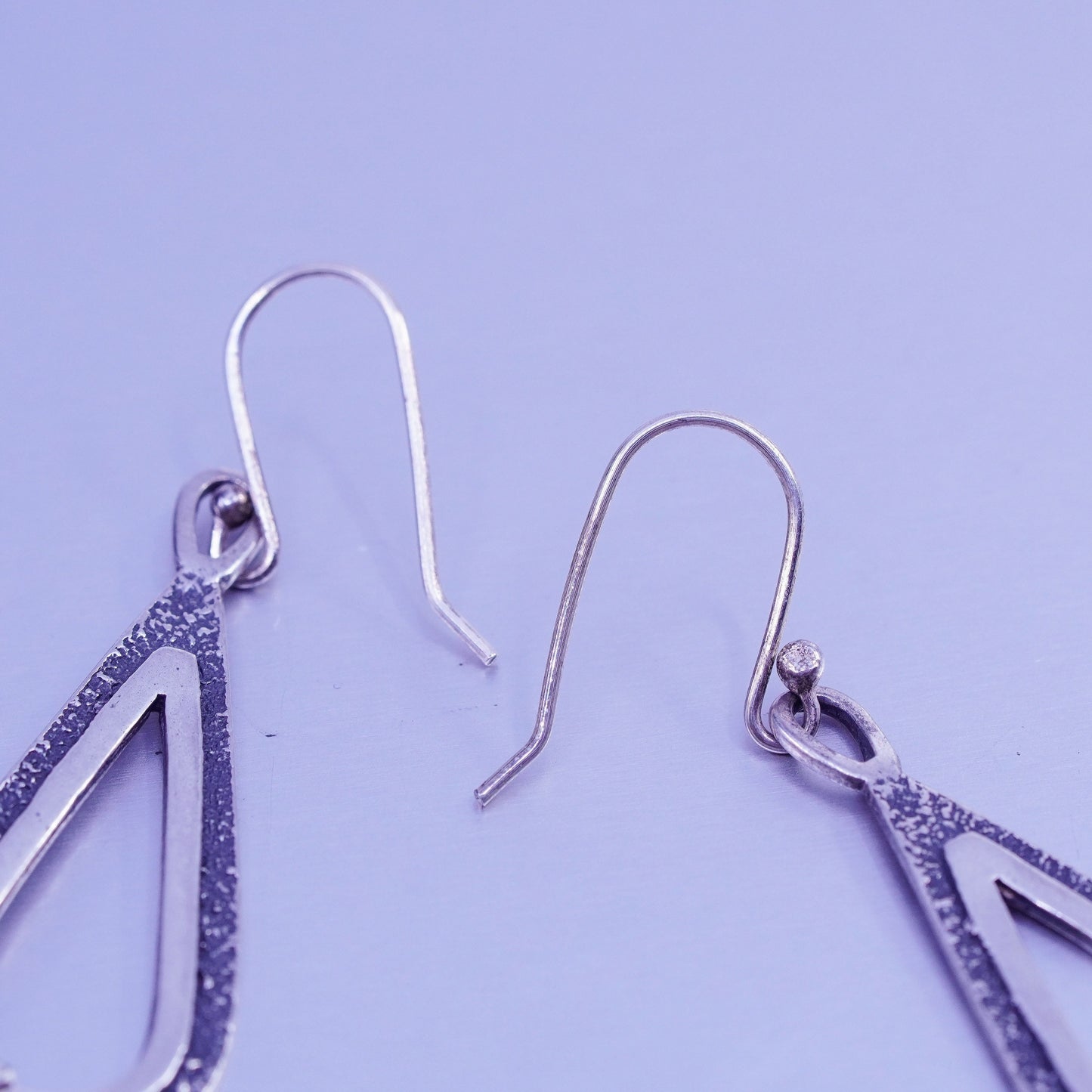 Vintage Silpada W1388 Sterling 925 silver teardrop handmade earrings with pearl