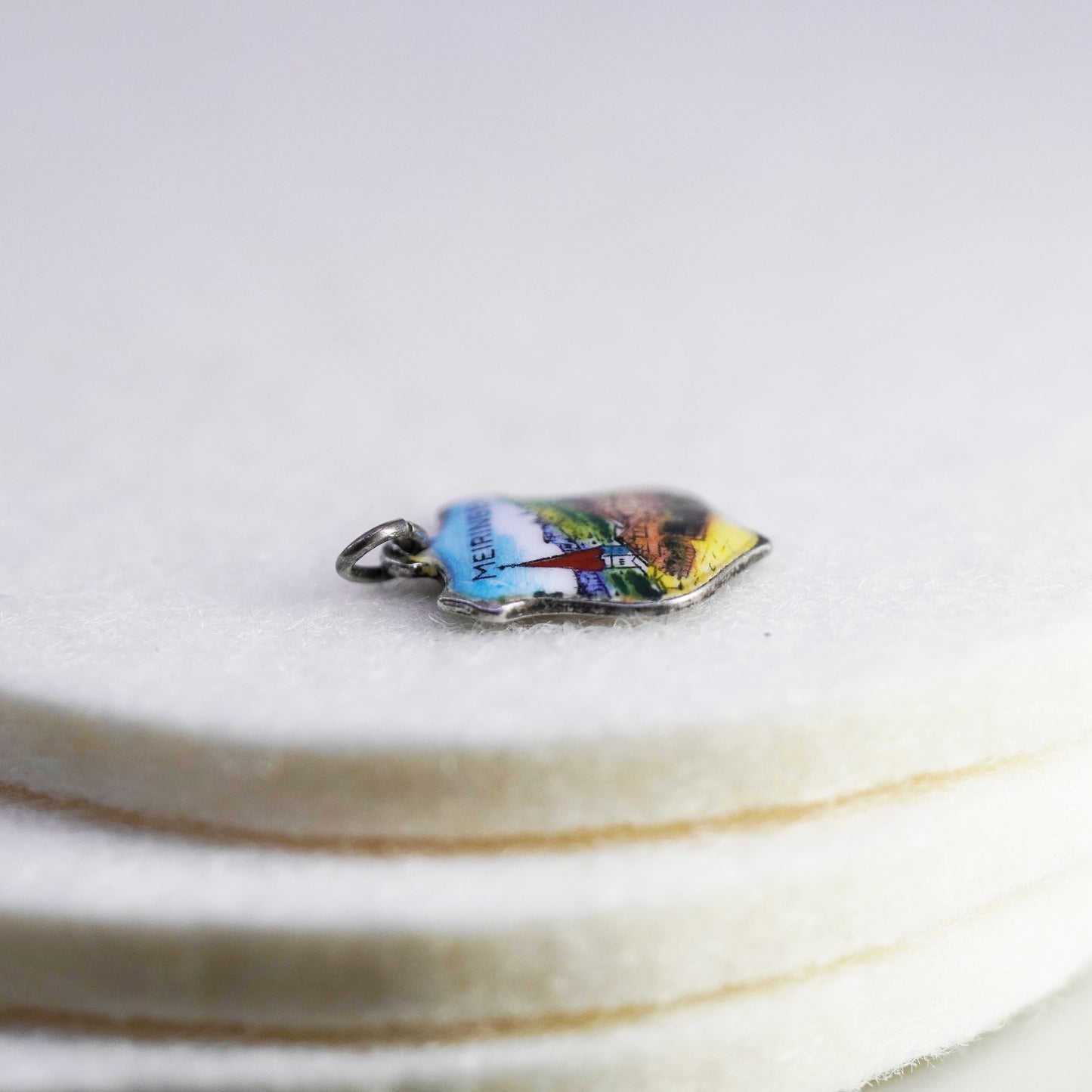 Vintage Souvenir Charm 800 Silver meiringen Switzerland