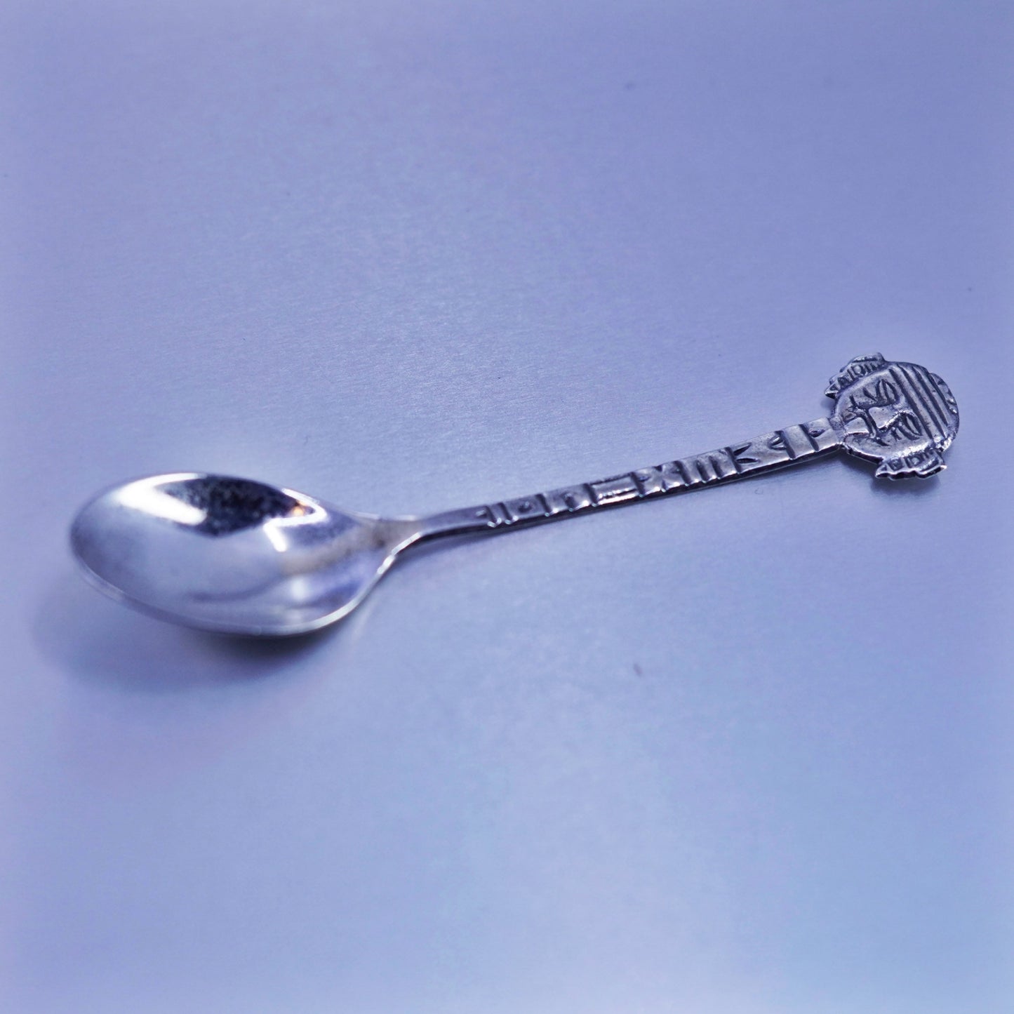 Vintage Mexico Sterling 925 silver handmade spoon