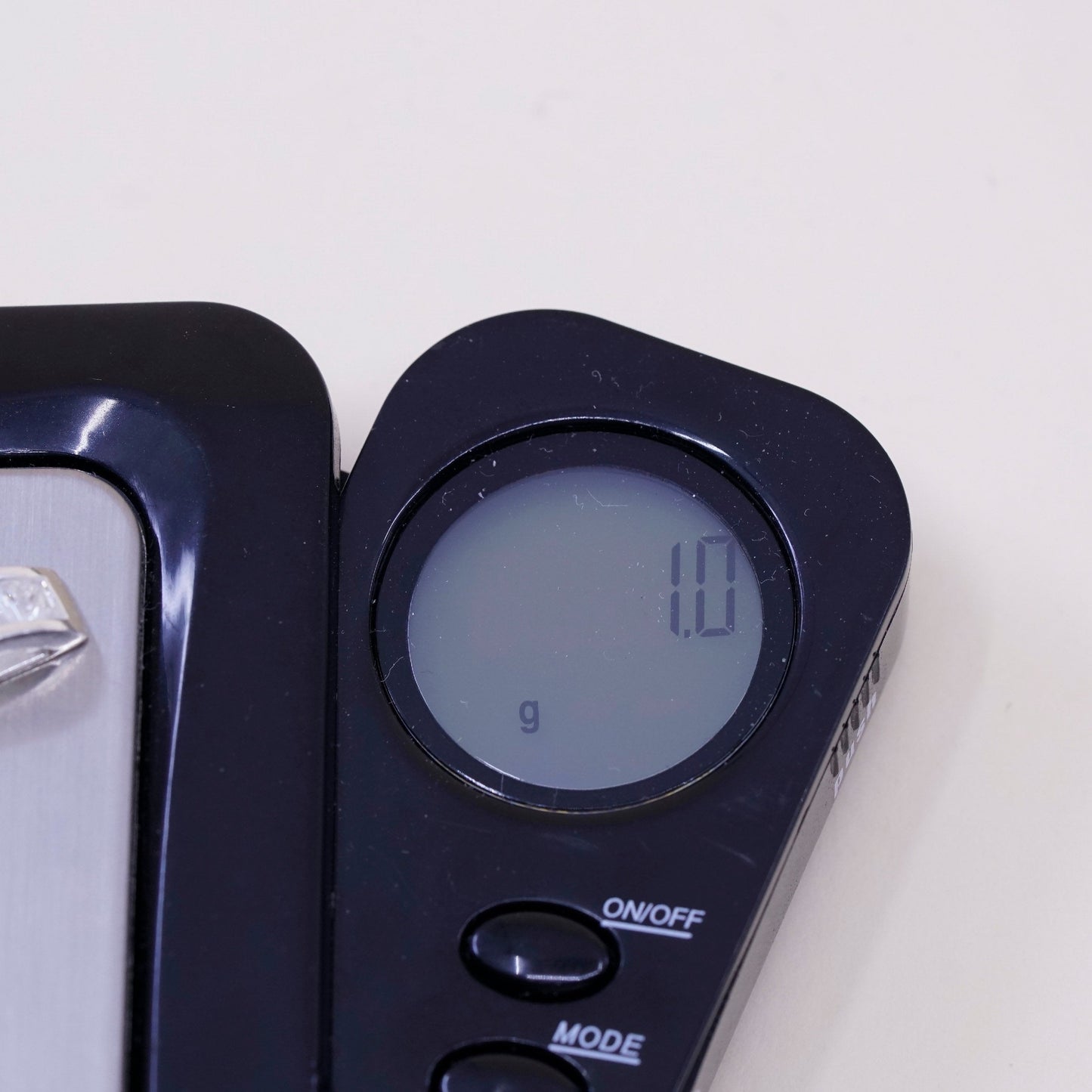 Vintage sterling silver cz crystal pendant, 925 handmade pendant