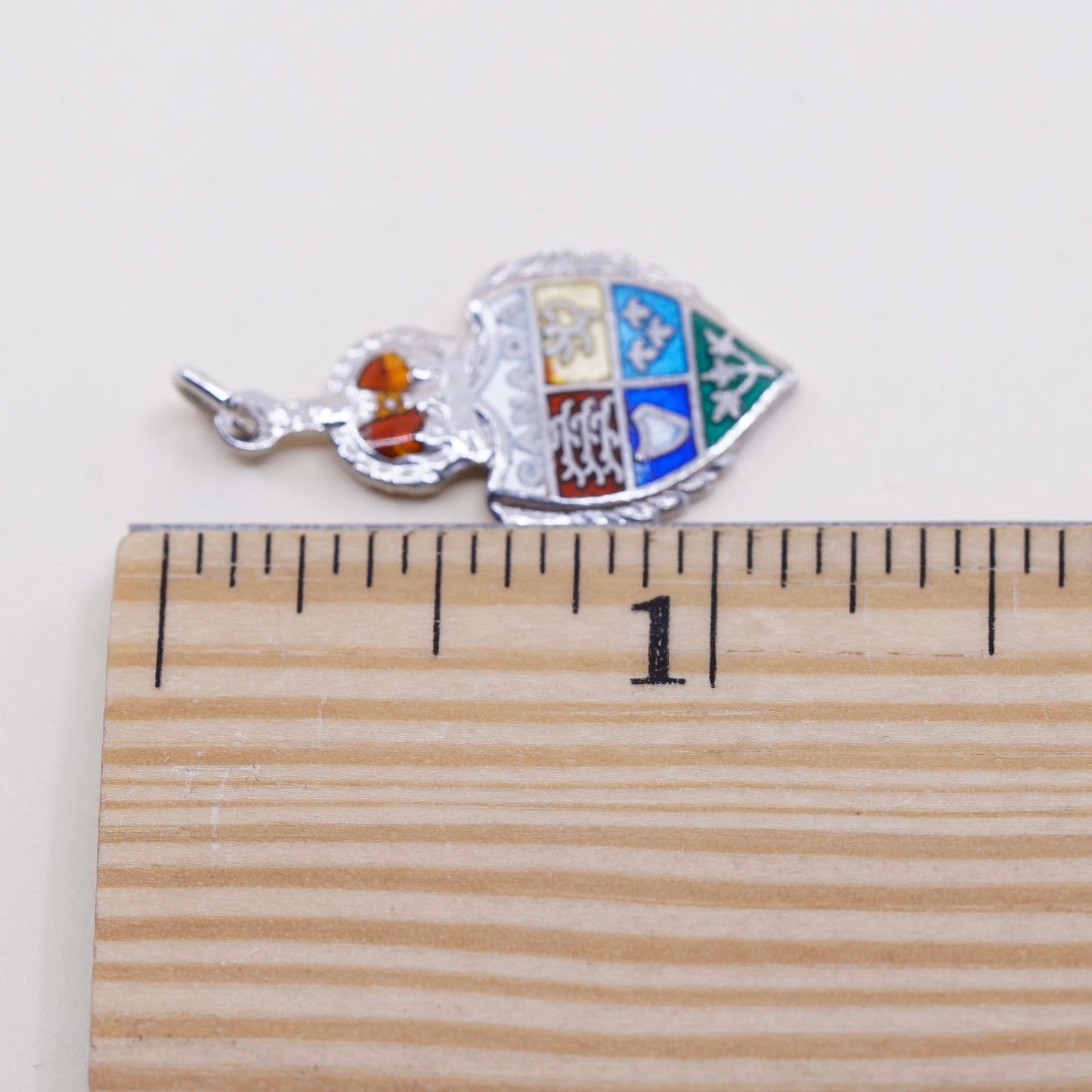 Vintage RMCO Sterling 925 silver handmade Canada pendant charm