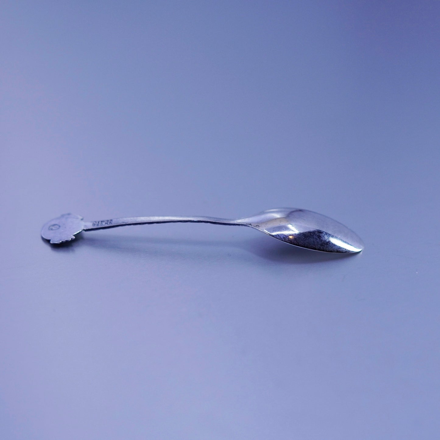 Vintage Mexico Sterling 925 silver handmade spoon