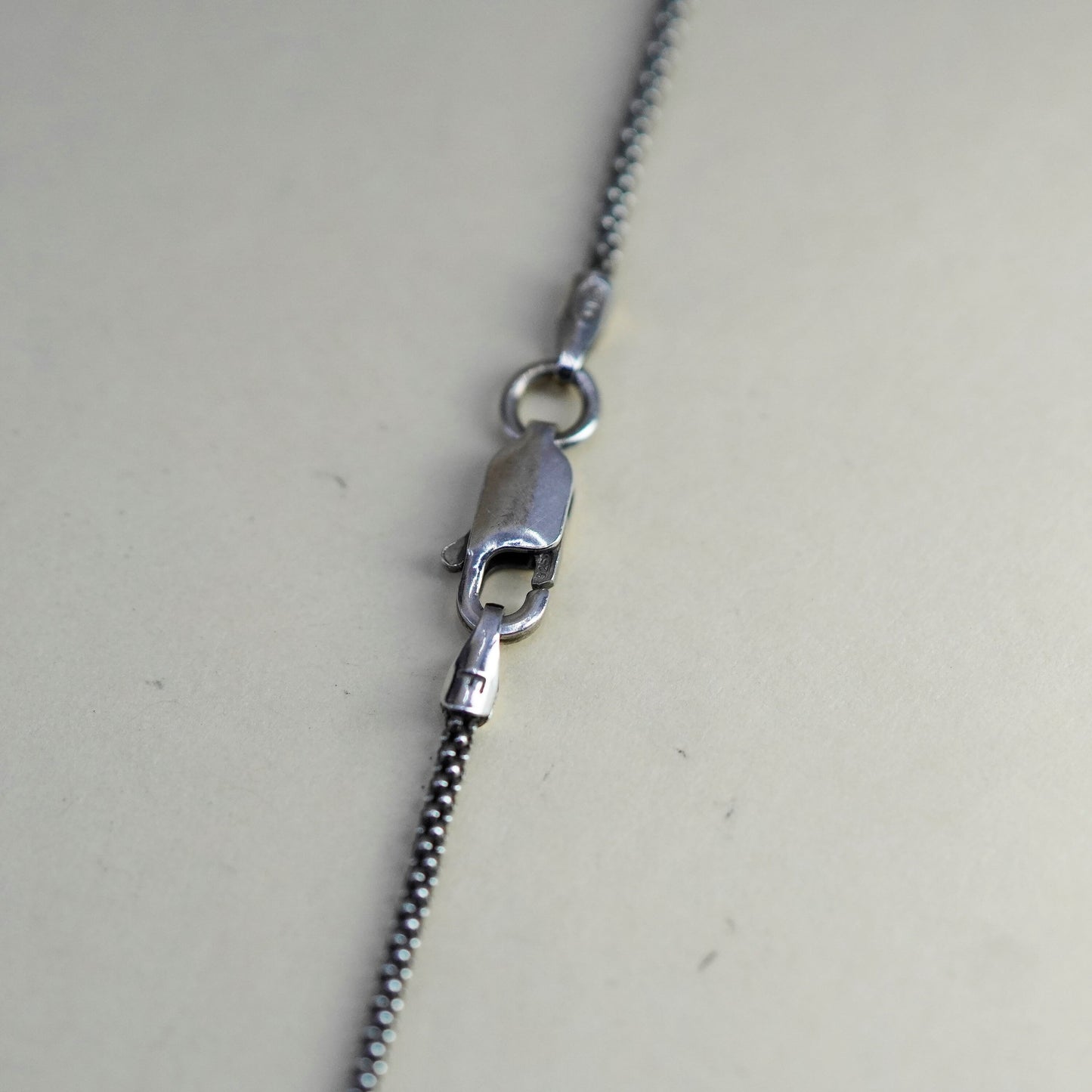 20” 2mm, sterling silver handmade necklace, 925 silver popcorn chain