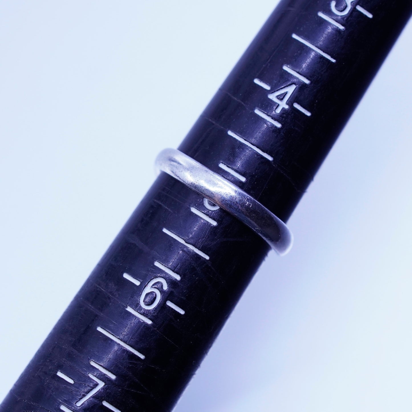 Size 5, vintage southwestern 14K cross Sterling 925 silver handmade ring