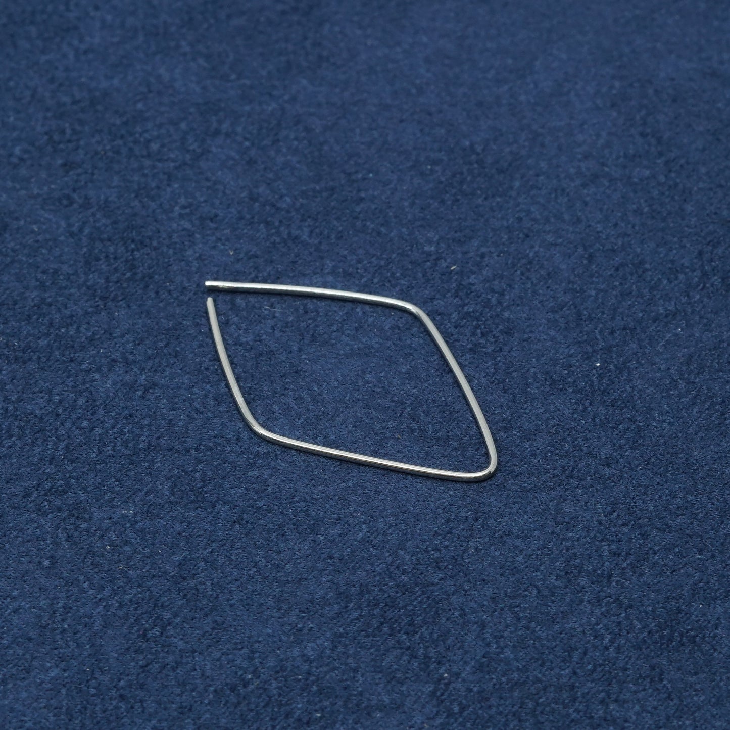 1.75”, Sterling silver handmade earrings, 925 hoops, huggie