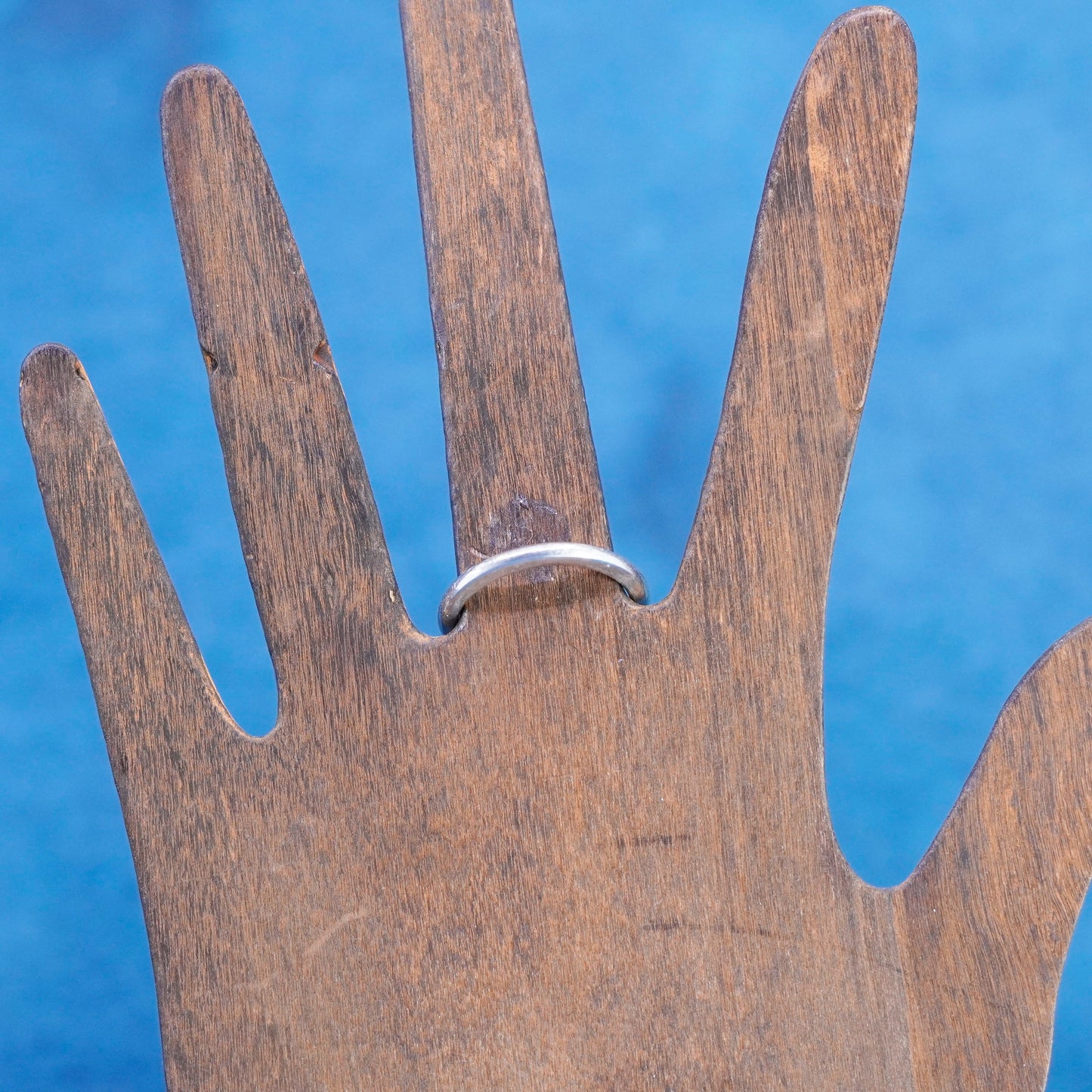 Size 9, vintage silpada Sterling silver handmade ring, 925 stackable band