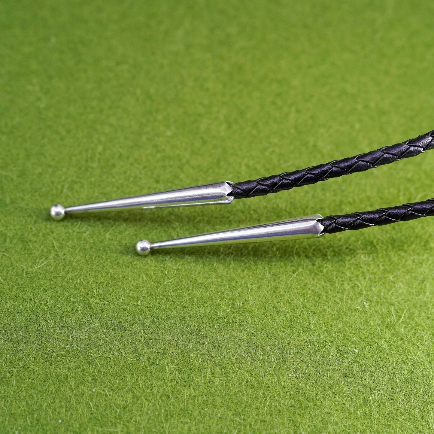 30”, Native American Navajo bolo tie necklace, Sterling 925 silver turquoise