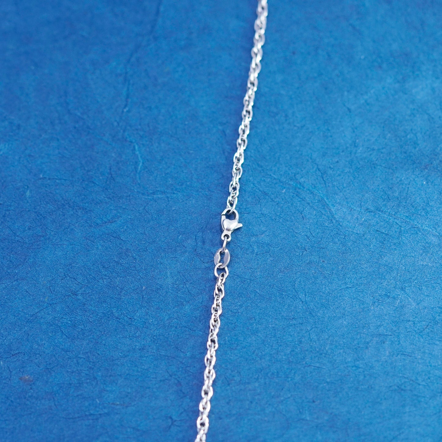 20”, James Avery Sterling silver handmade necklace, 925 Singapore rope chain