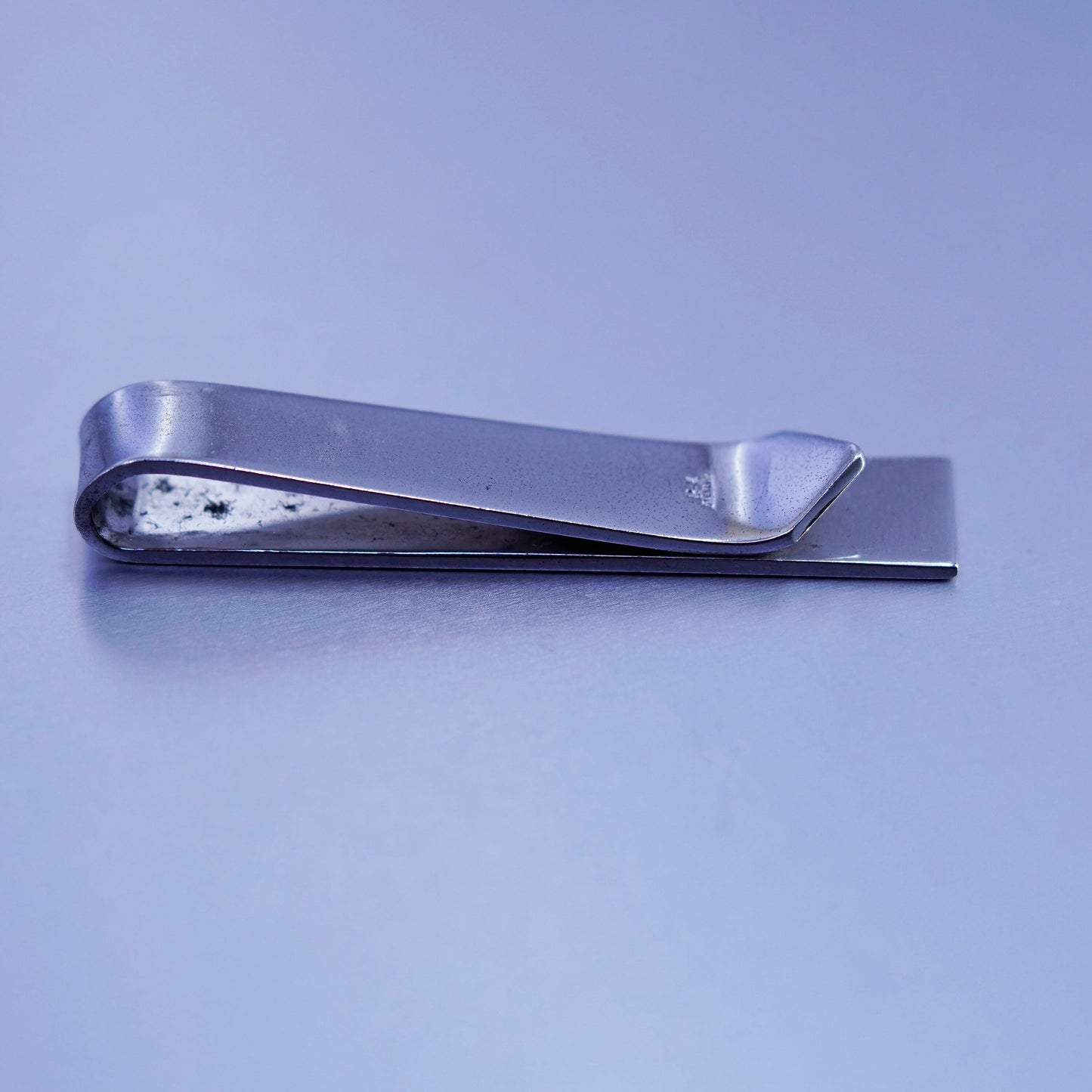 Vintage BK Sterling 925 silver handmade tie clip