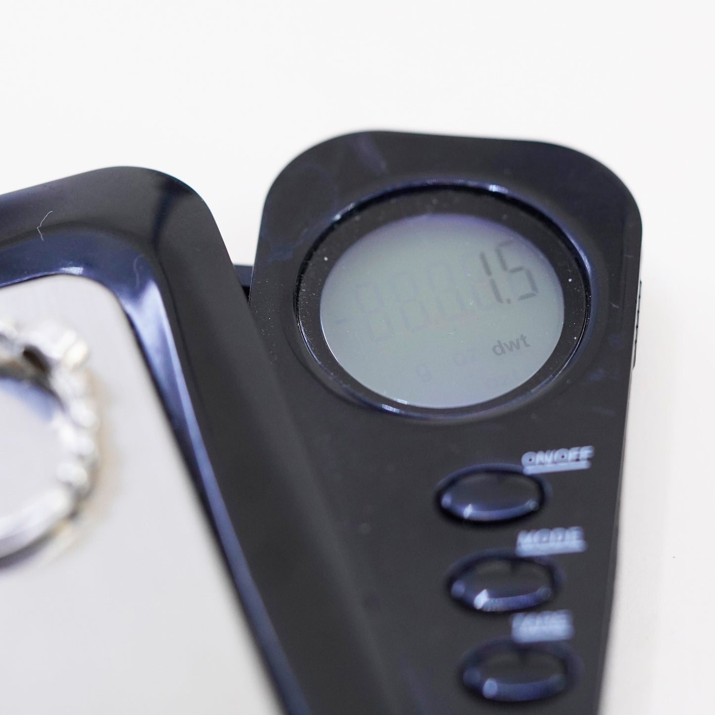 Size 8.5, vintage Sterling silver handmade ring, 925 band with amethyst