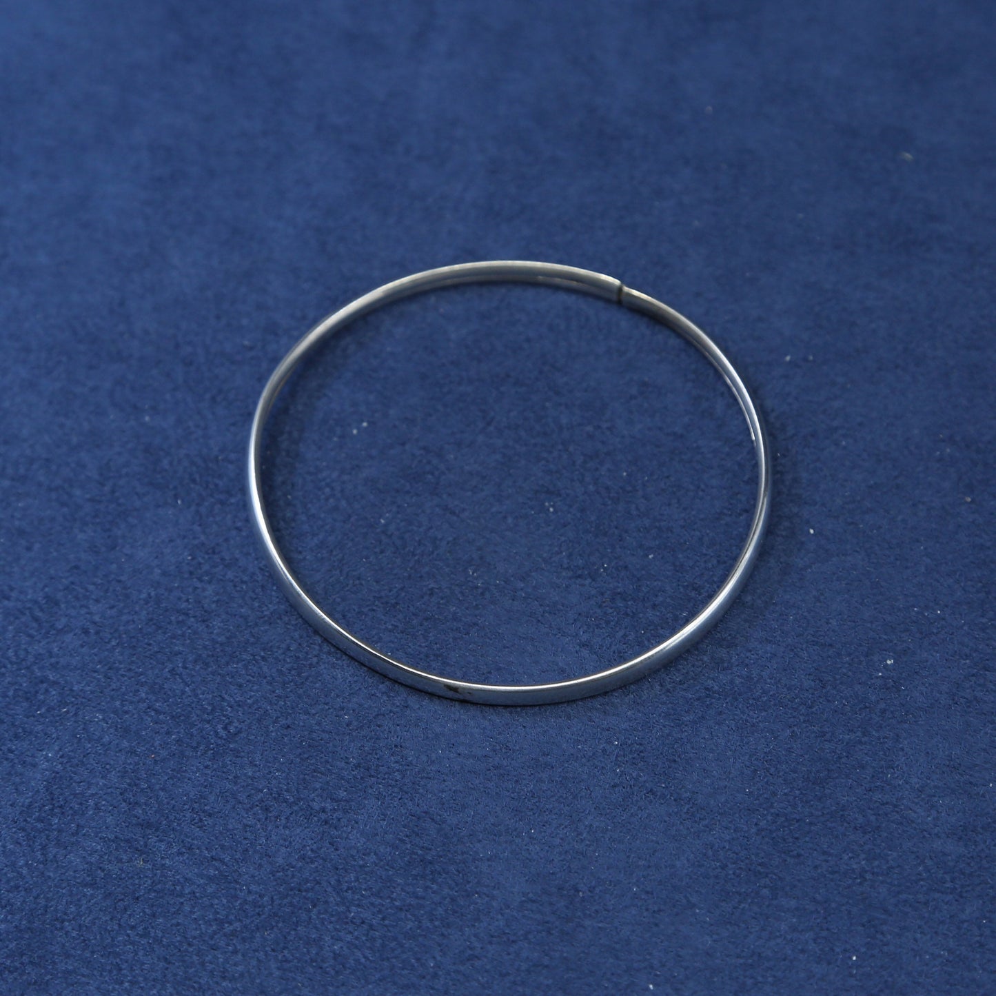 7.5", vtg sterling silver handmade bracelet, 925 bangle, stamped 925 GP32