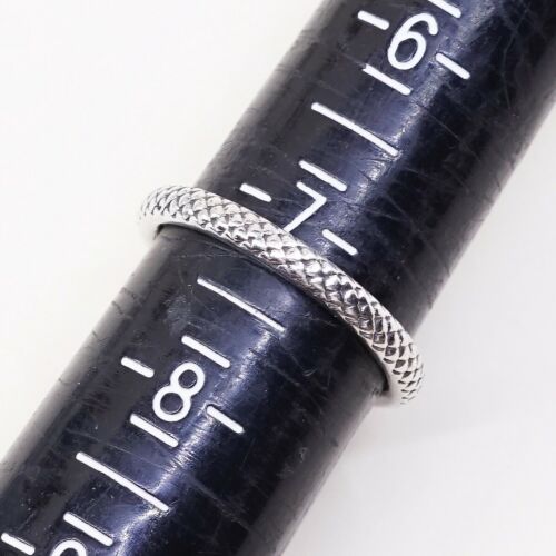 Sz 7.25, Sterling Silver handmade Ring, 925 Star W/ Crystal n 14K Gold Accent