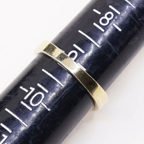 Sz 9, Gold Over Sterling Ring, 925 Engagement Ring W/ Crystal, Stamped 925