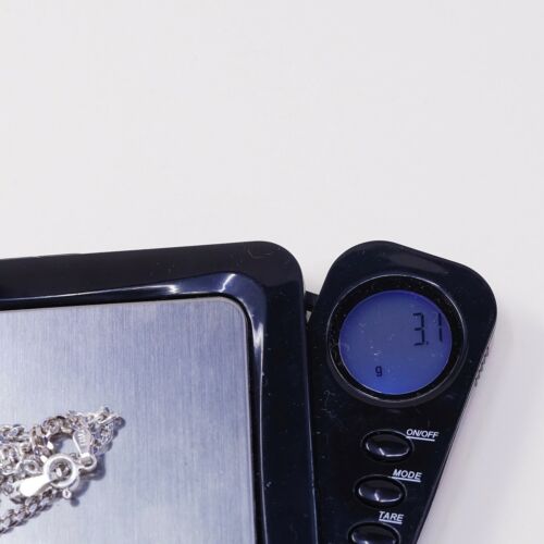 7”, 3mm, Vtg Italy Milor Sterling Silver Bracelet, curb Chain, Stamped 925