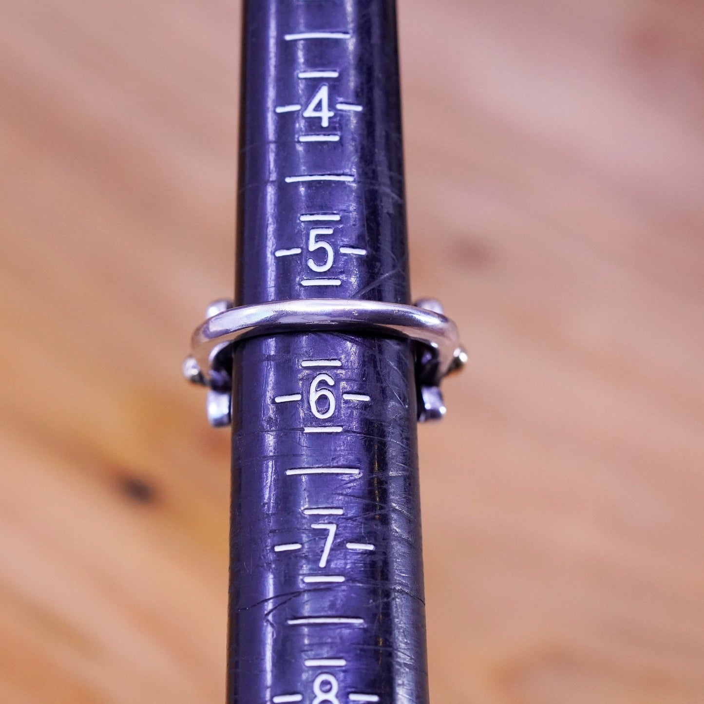 Size 5.5, Ireland two tone Sterling 925 silver handmade ribbed ring filigree