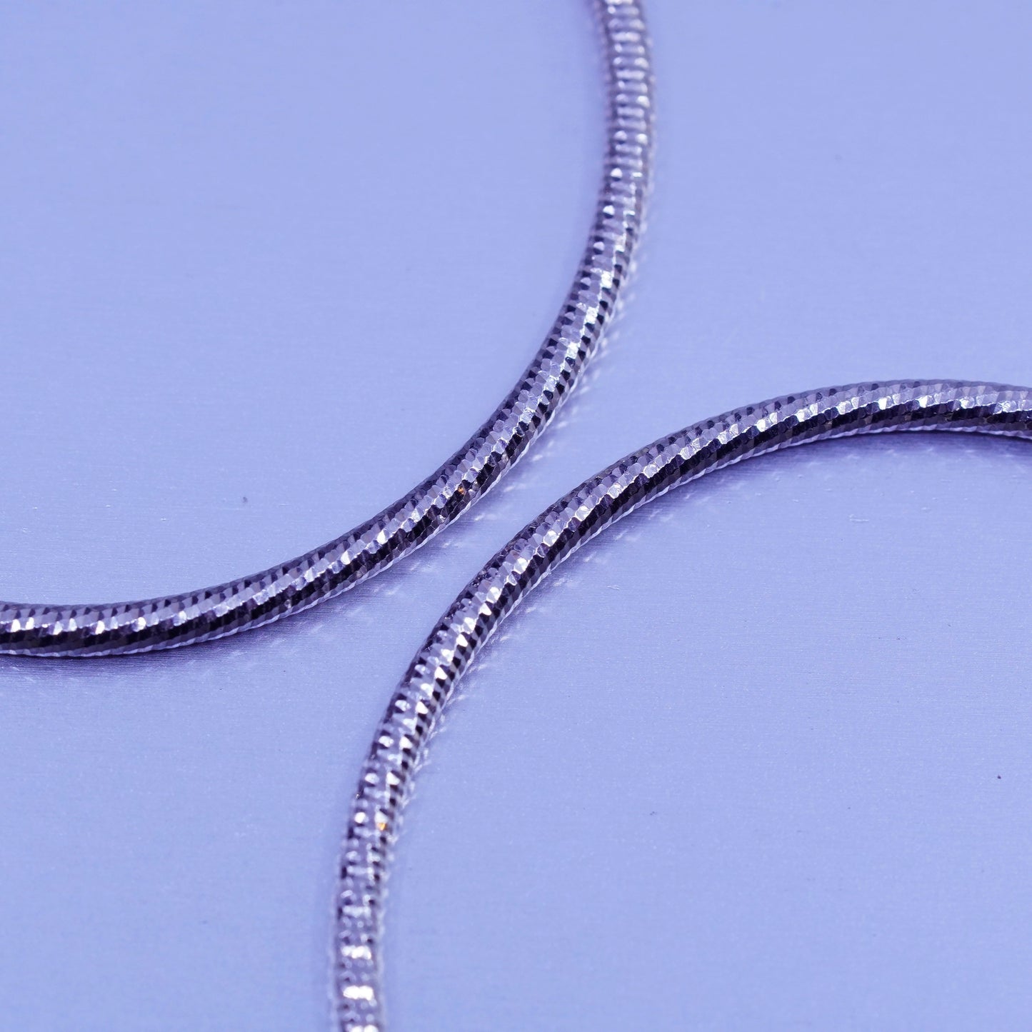 1.5”, vintage Italy Lirm Sterling silver handmade earrings, 925 textured hoops