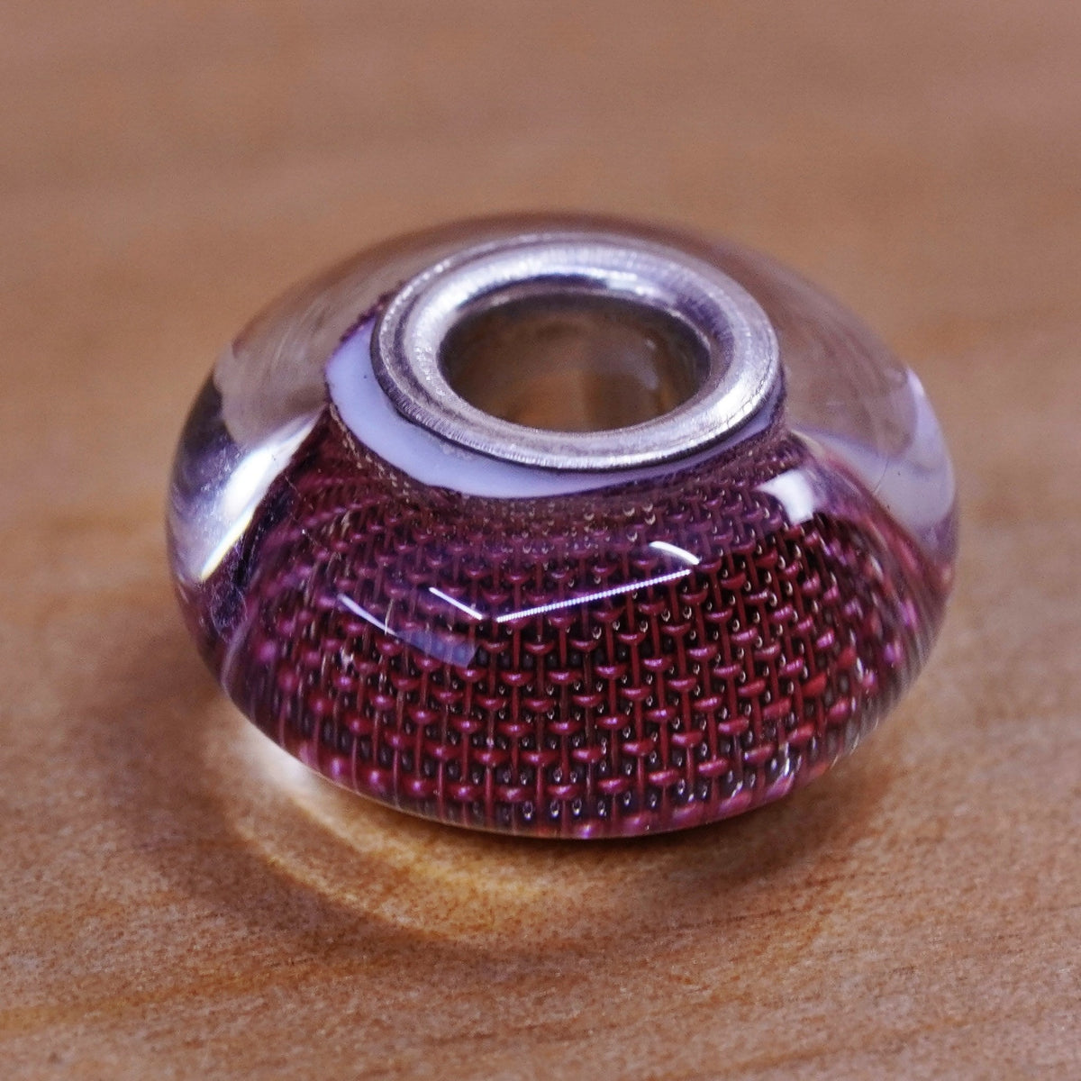 Vintage Cham Sterling 925 silver handmade pendant bead charm