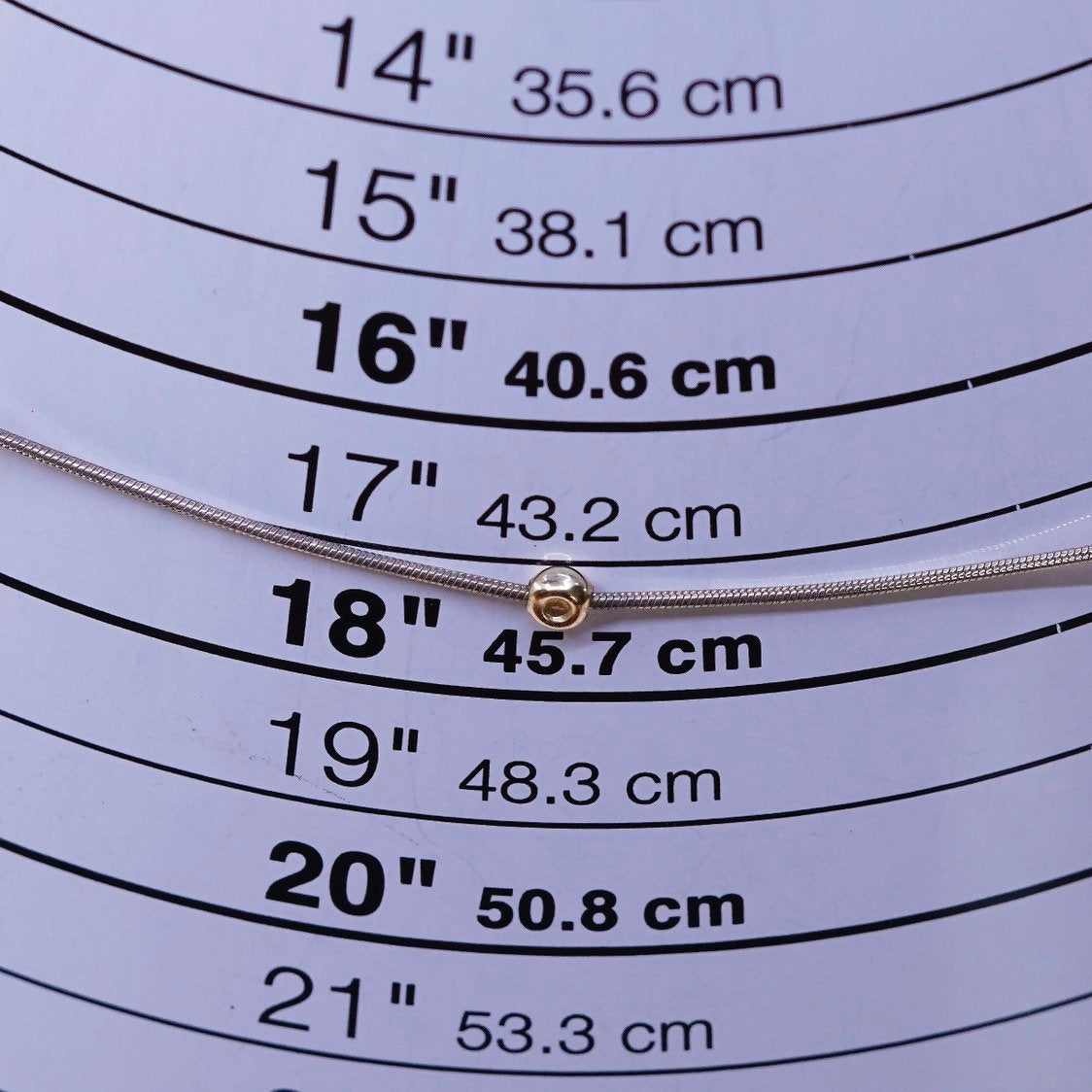 16”, Silpada Saturn Necklace N0673 Sterling Silver 14k Yellow Gold Necklace