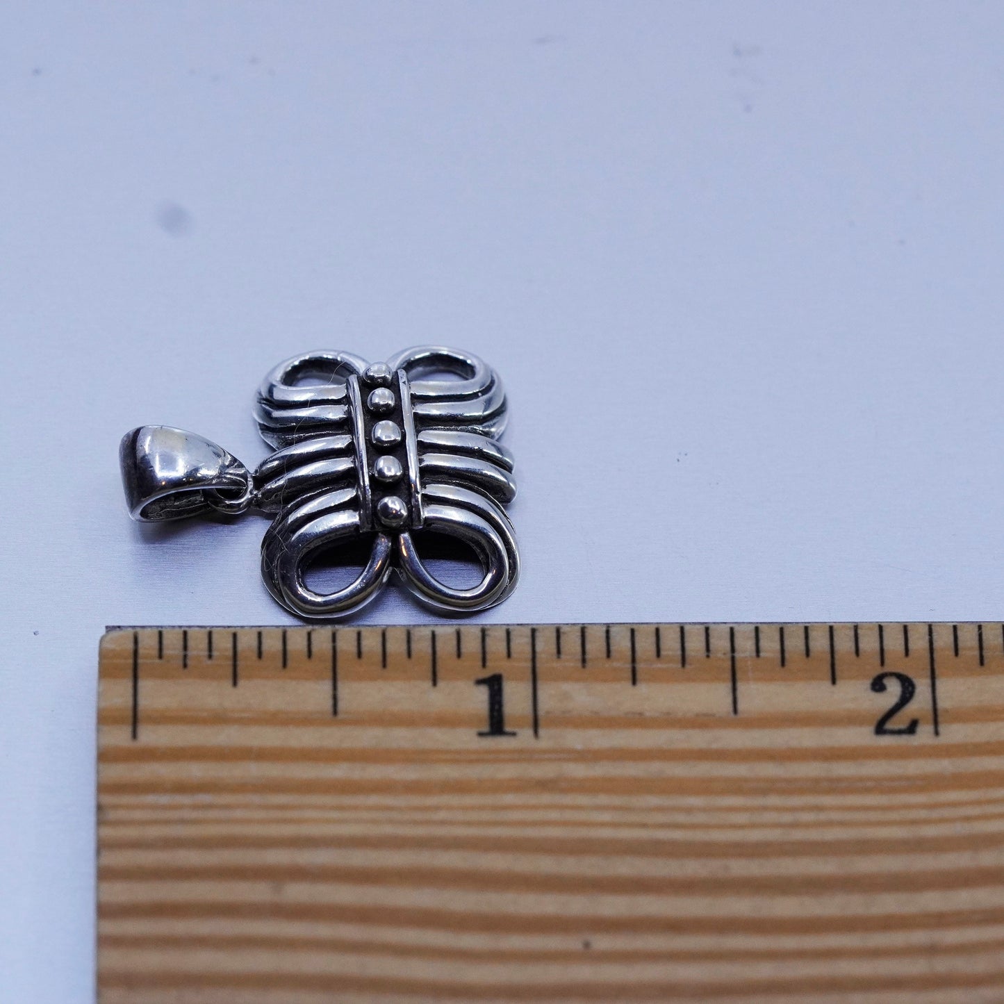 Vintage sterling 925 silver handmade Irish Celtic knot pendant