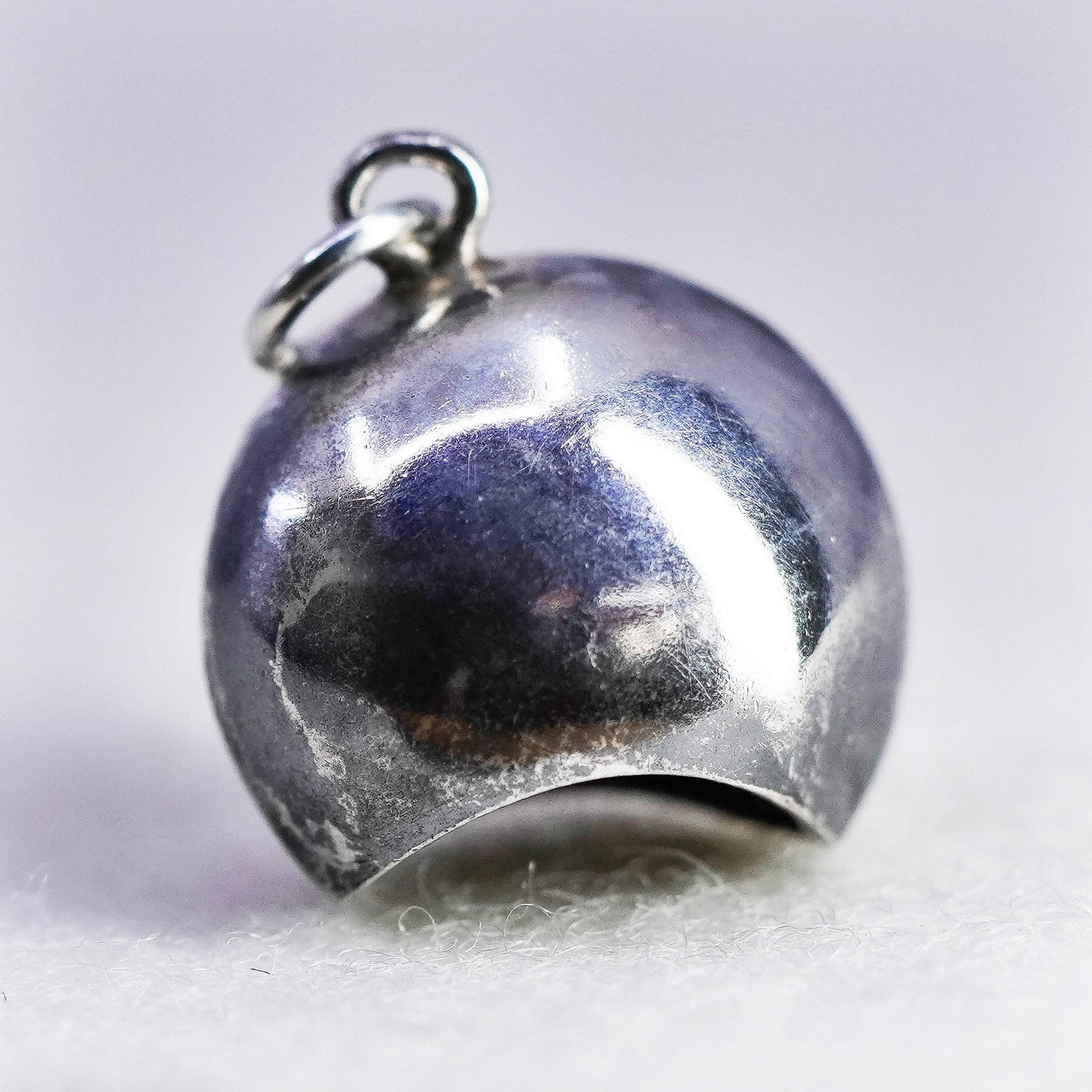 Vintage Sterling 925 silver chime harmony ball, 925 bell, does ring