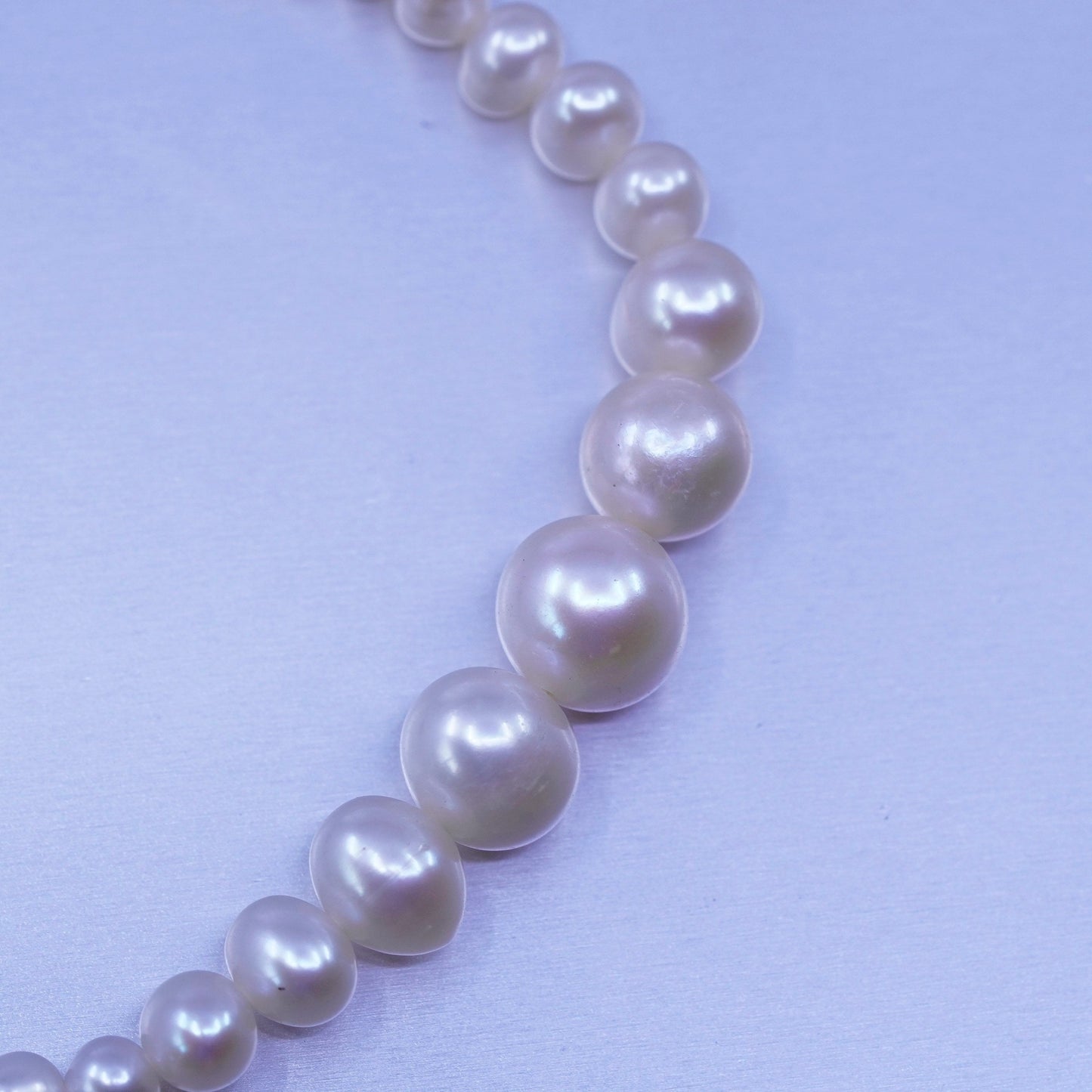 Size adjustable, Sterling 925 silver bracelet pearl heart charm “I love you Zoe