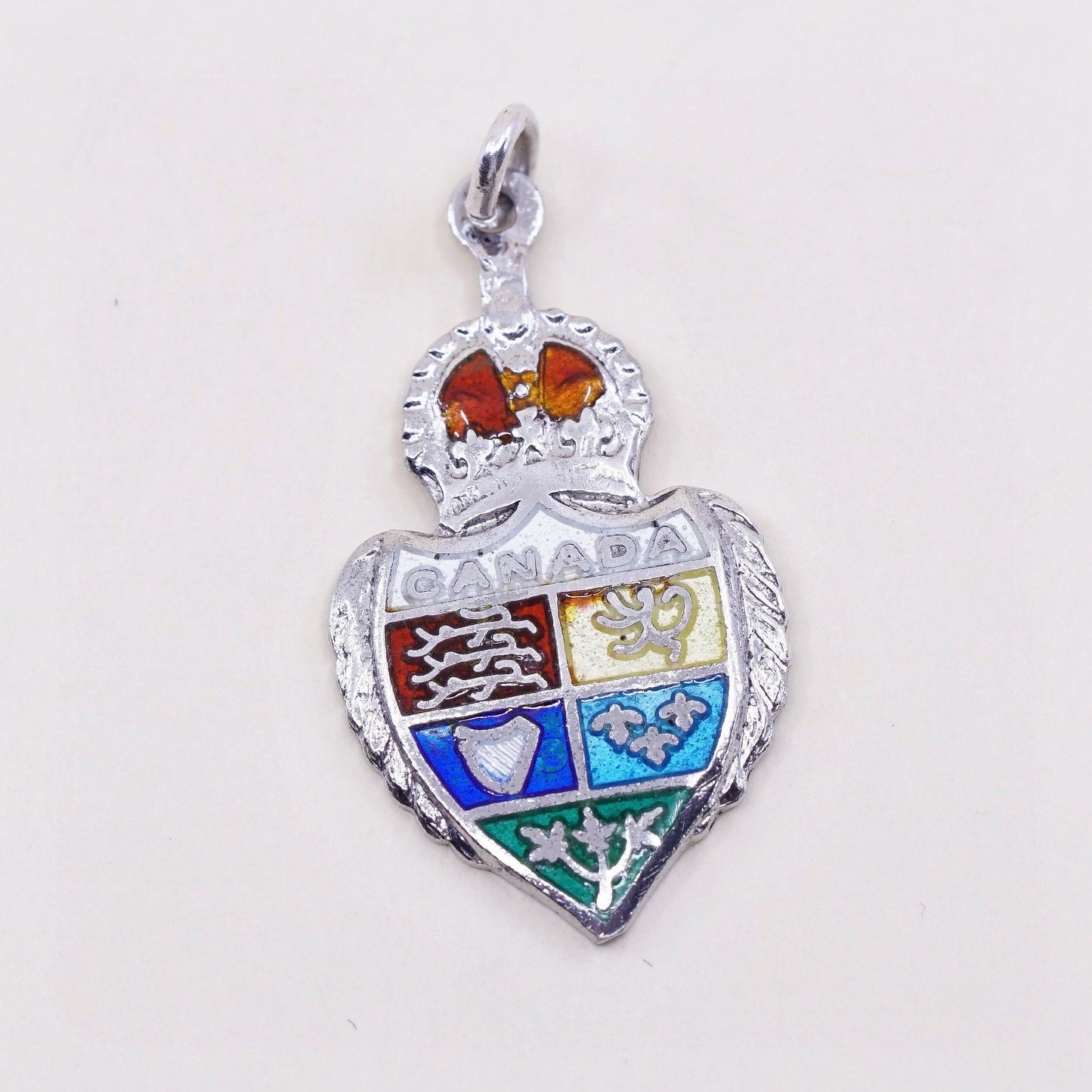 Vintage RMCO Sterling 925 silver handmade Canada pendant charm