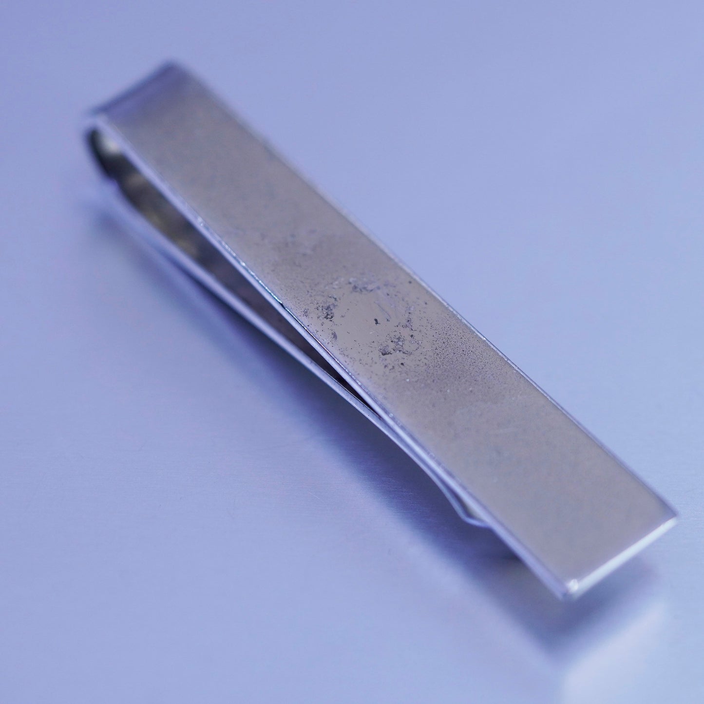 Vintage BK Sterling 925 silver handmade tie clip