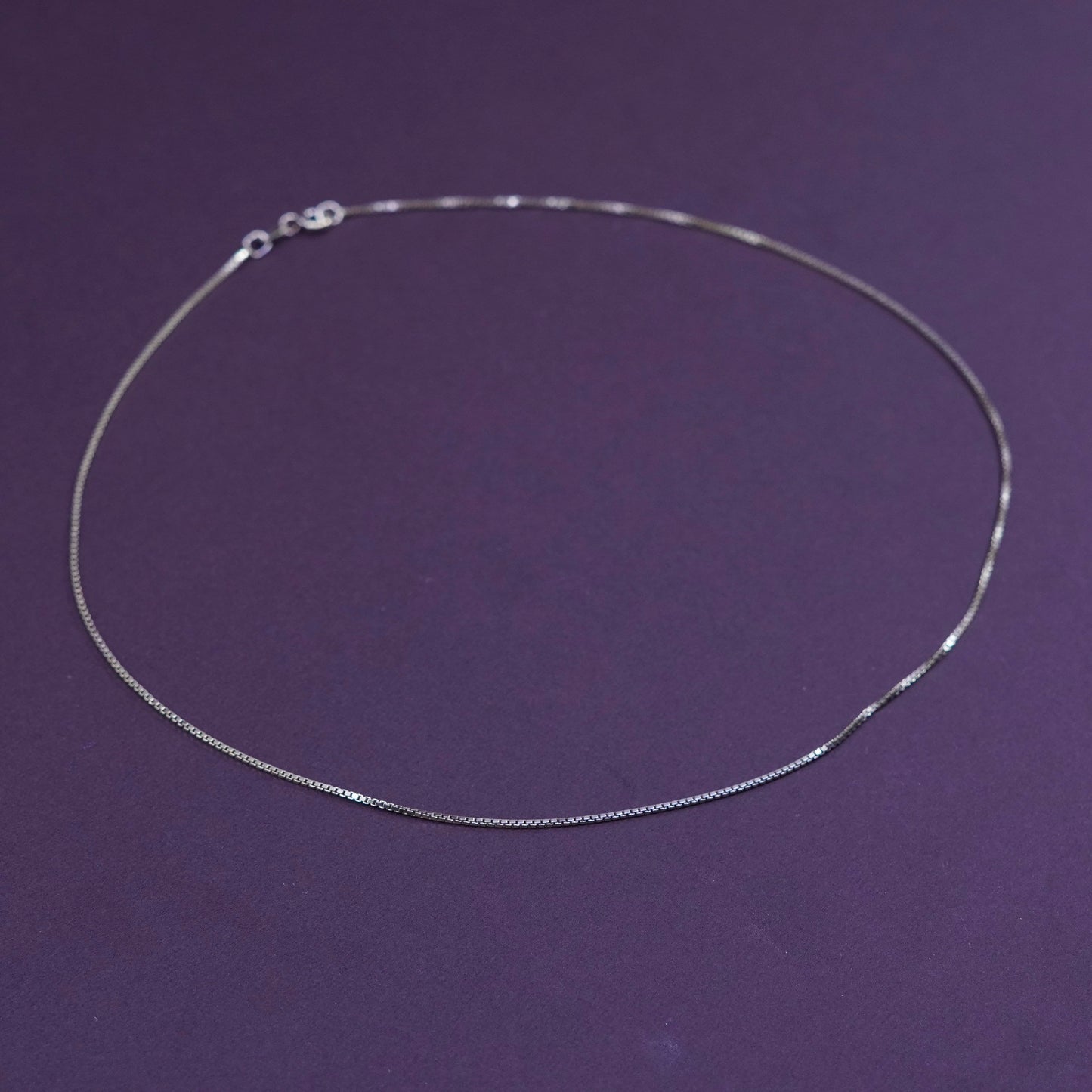 16”, Danecraft vermeil gold filled Sterling silver chain, Italy 925 necklace