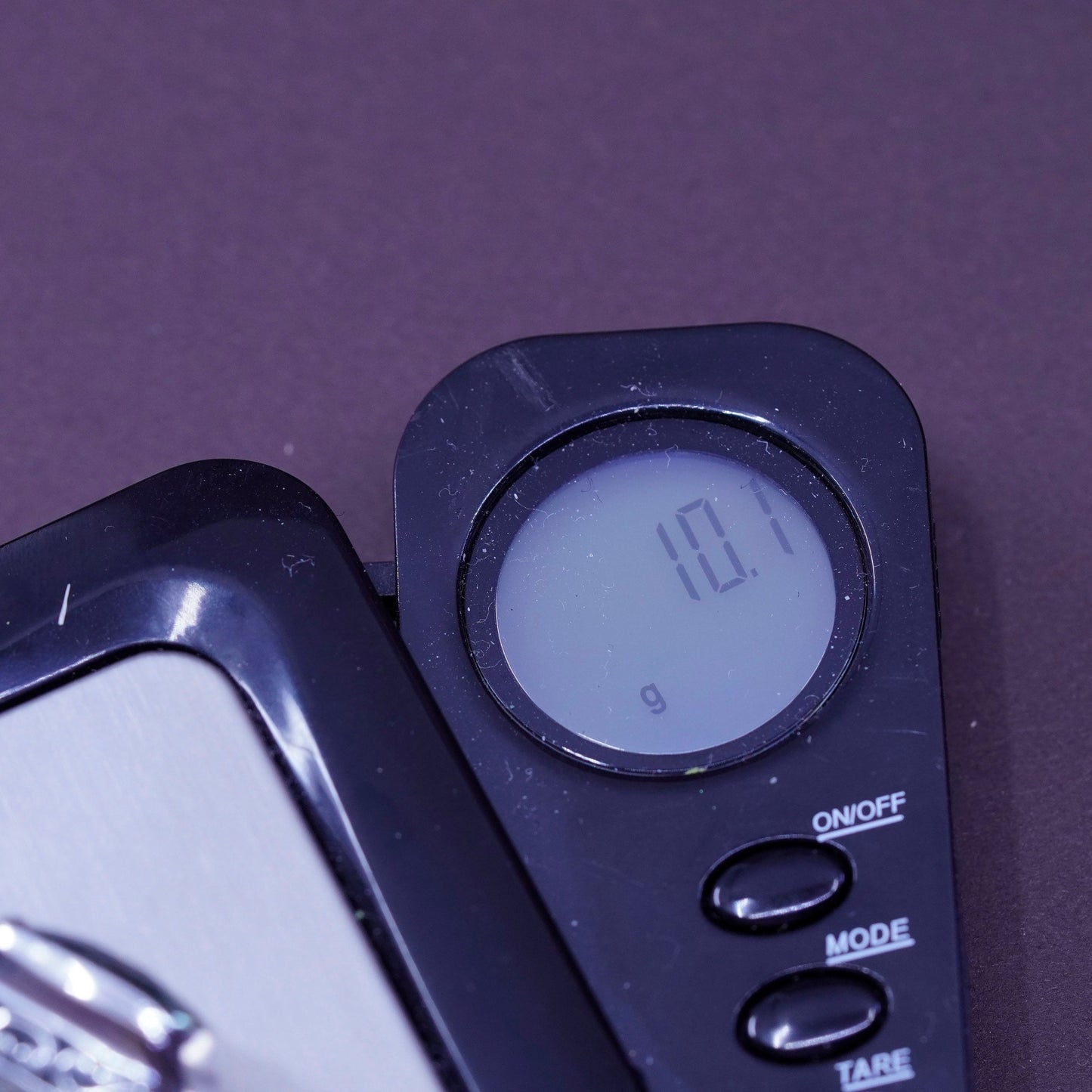 sz 5.75, AF Sterling silver handmade ring, textured 925 leafy band chrysoberyl