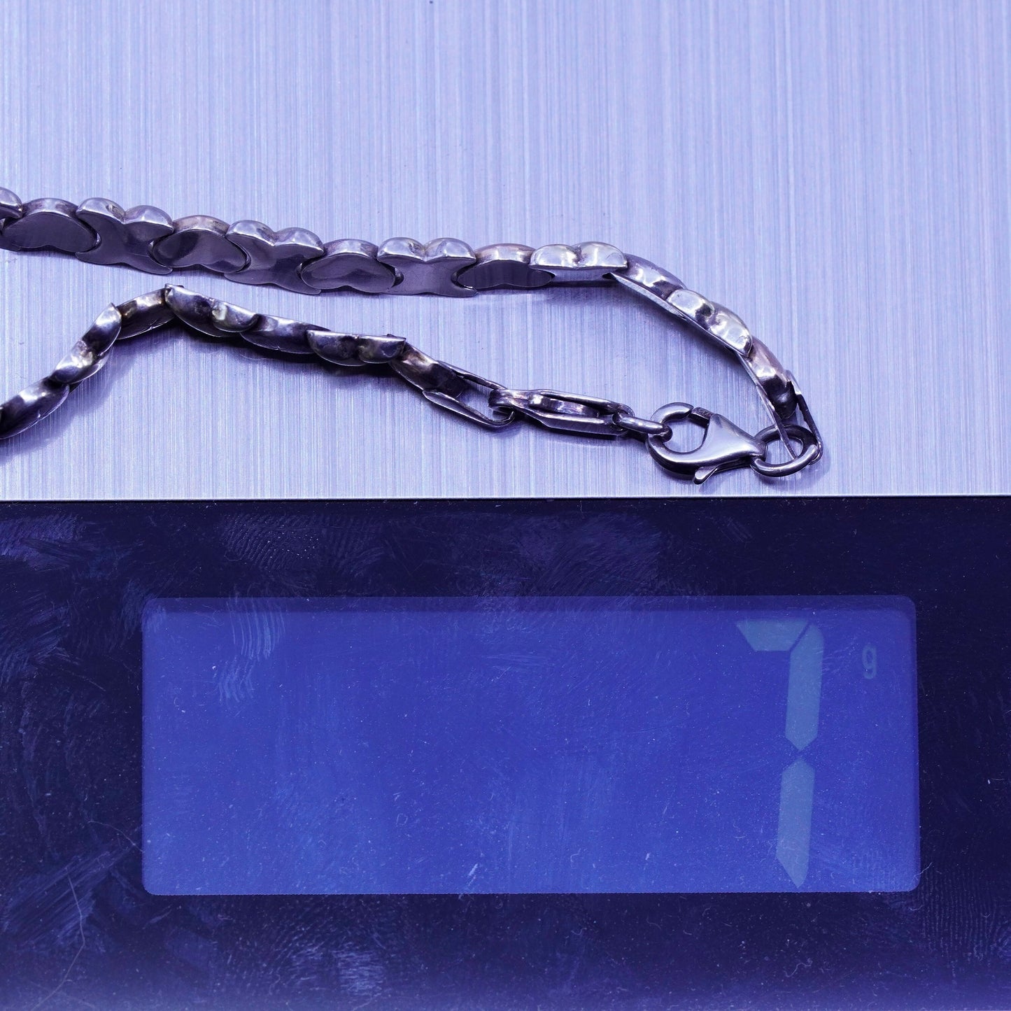 8”, Vintage vermeil gold over Sterling 925 silver 1/10 10K gold tennis bracelet