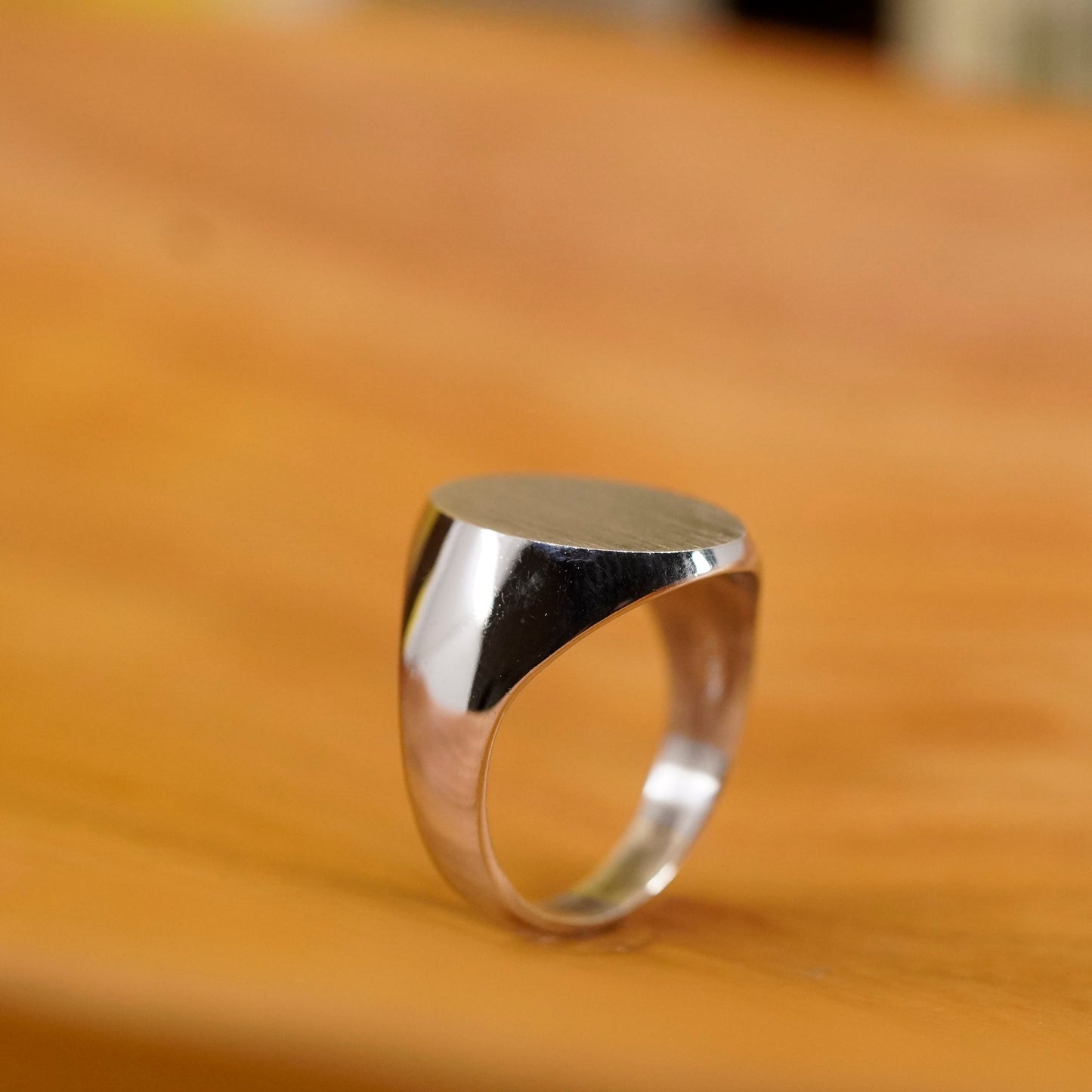 Size 11, vintage Sterling 925 silver handmade ring