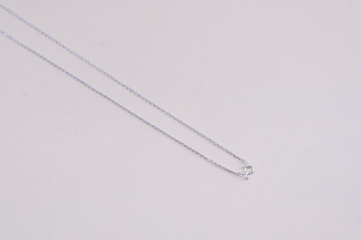 24”, Vintage KA 1772 italy sterling silver rope chain, Italian 925 necklace