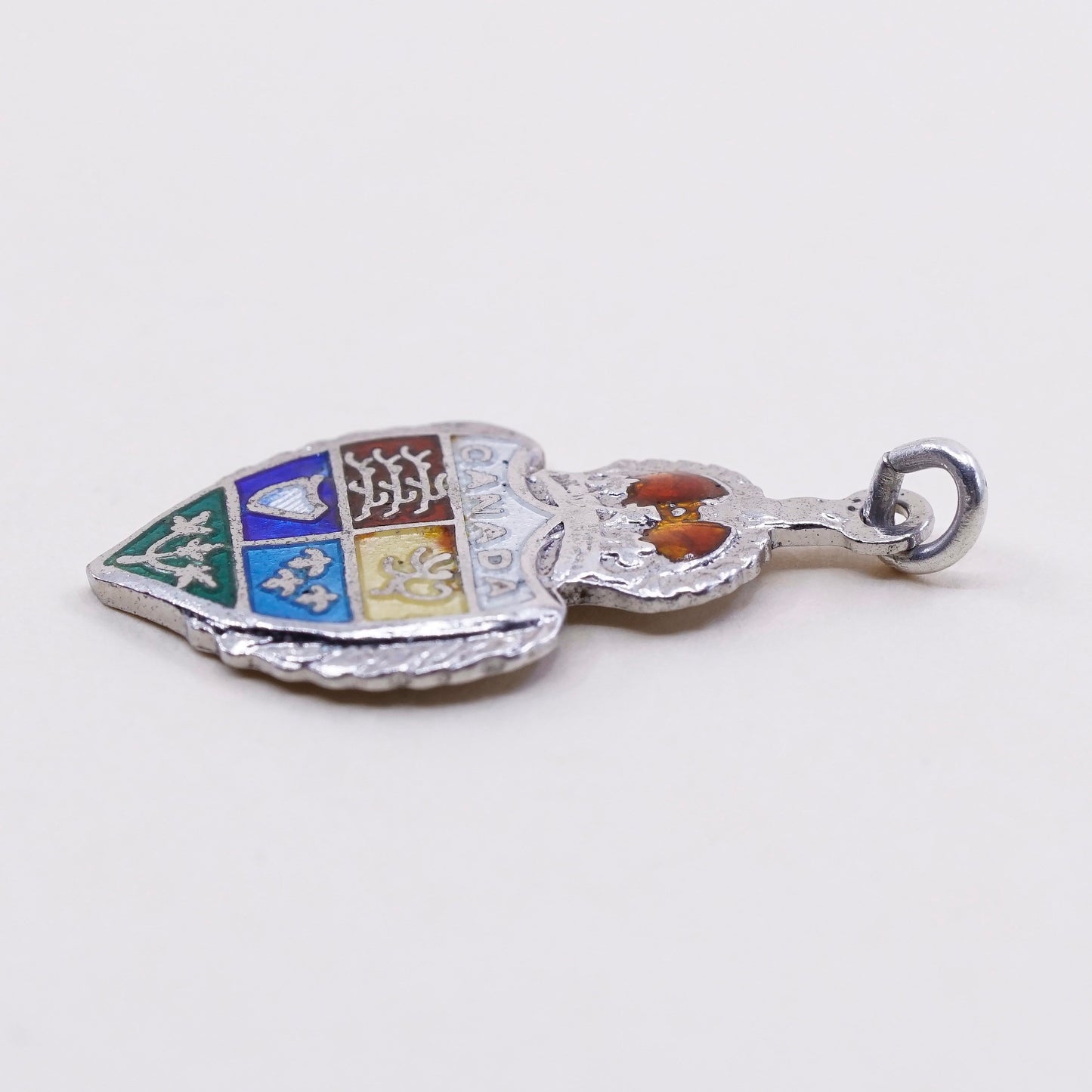 Vintage RMCO Sterling 925 silver handmade Canada pendant charm