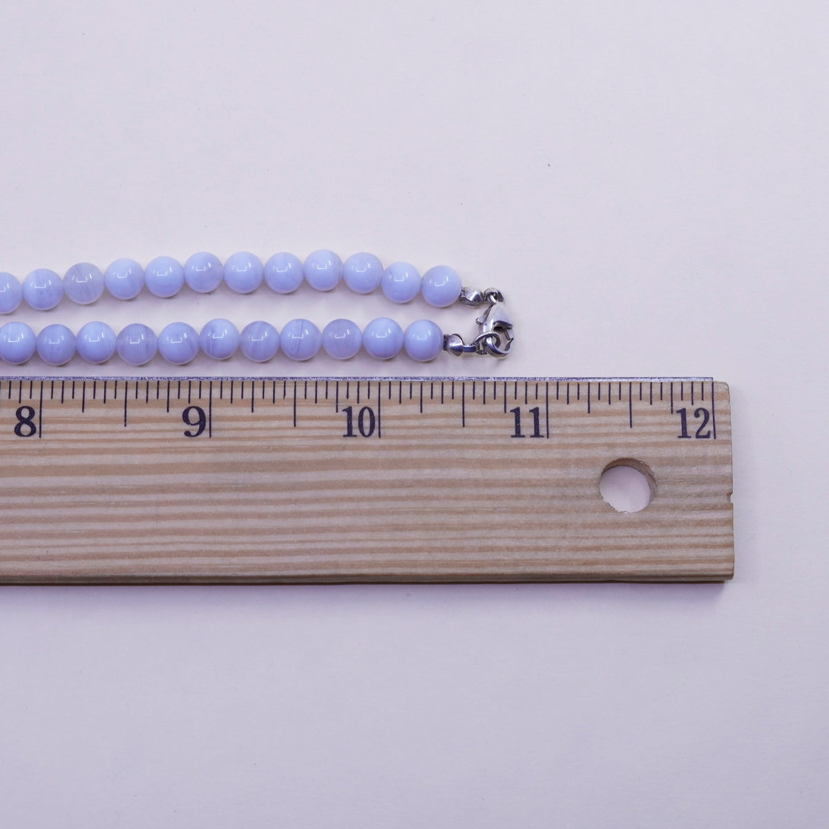 21”, sterling 925 silver necklace lace agate pearl bead chain moonstone pendant