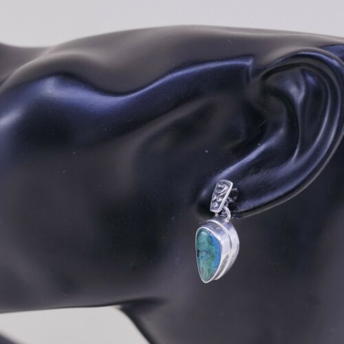 Amazing Sods handmade Sterling Silver earrings, 925 Turquoise Dangles