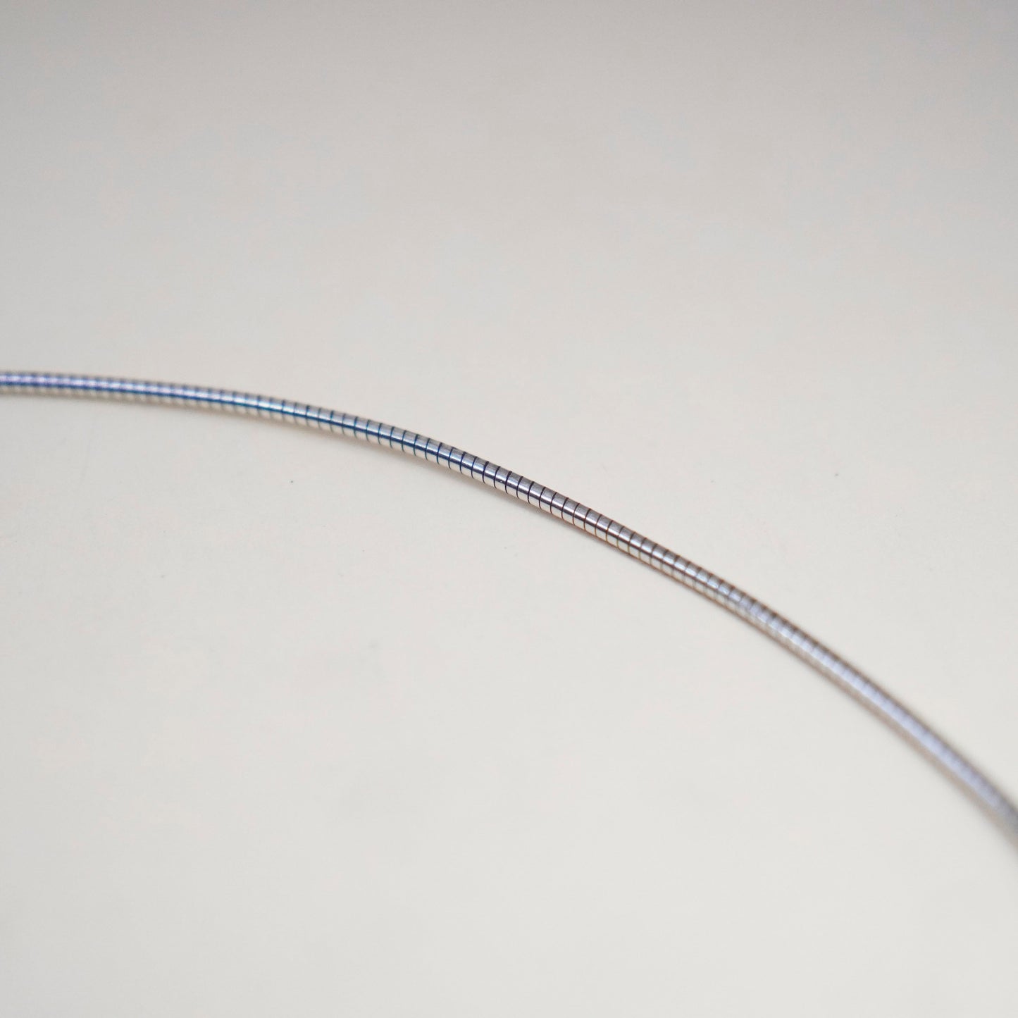 18”, 2mm, Vintage sterling silver snake chain, Italy 925 chain