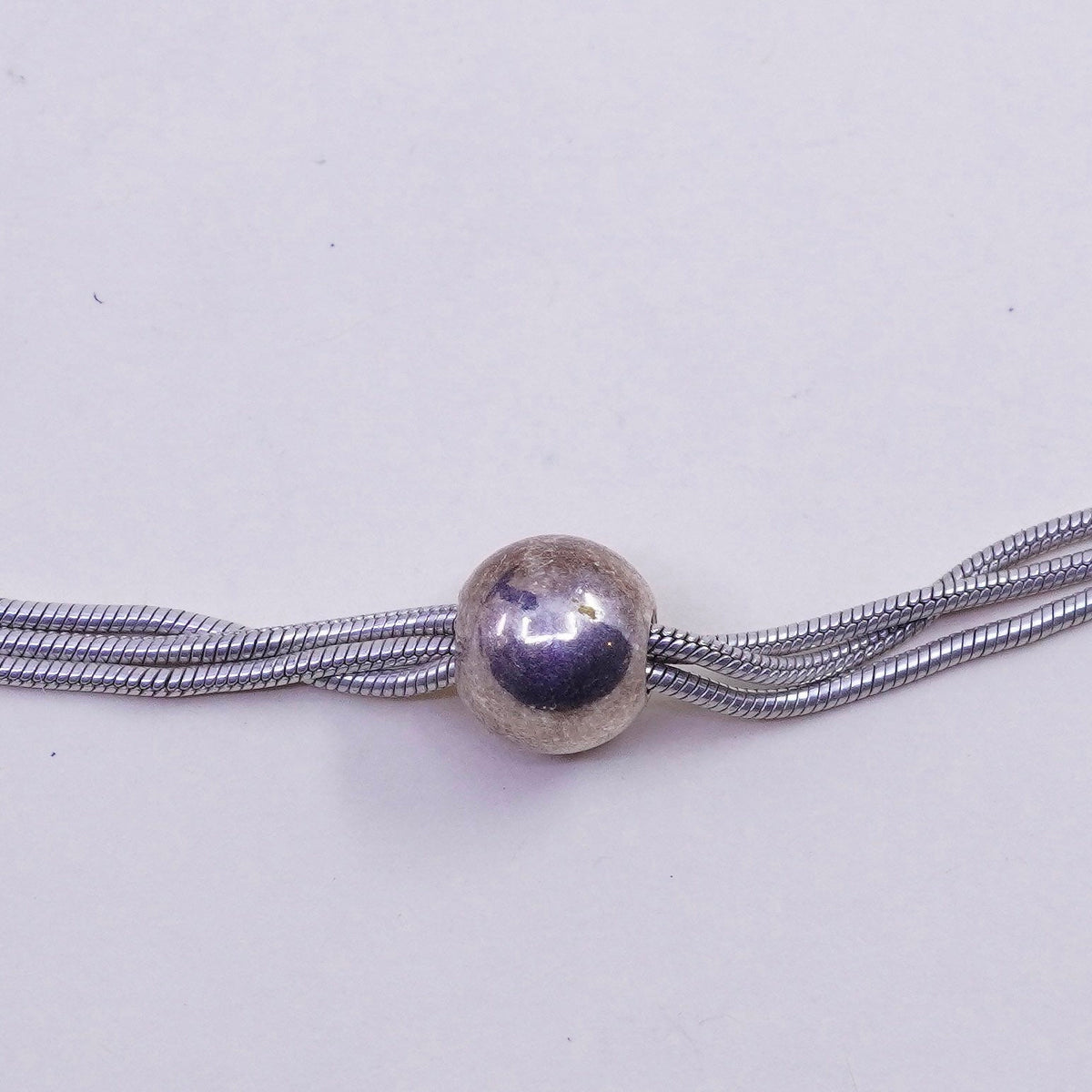 16”, Silpada Thoreau Necklace, italy Sterling 925 Silver Multi Chain Necklace
