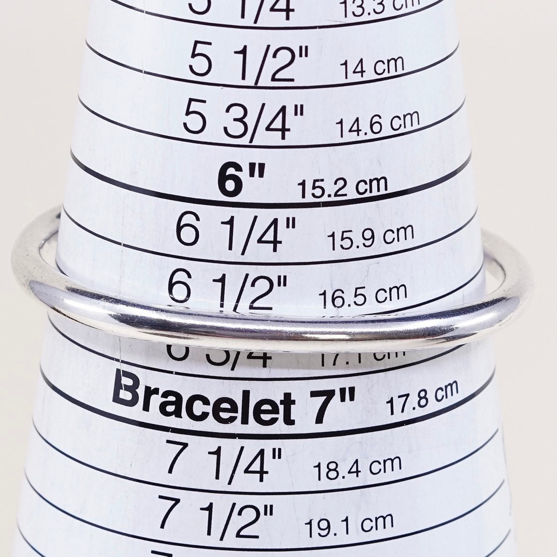 6.5", vtg mexico sterling silver bangle bracelet with turquoise details