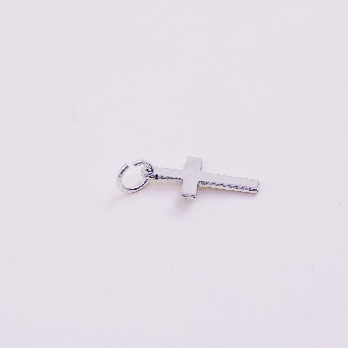Vintage Sterling silver pendant, 925 cross charm